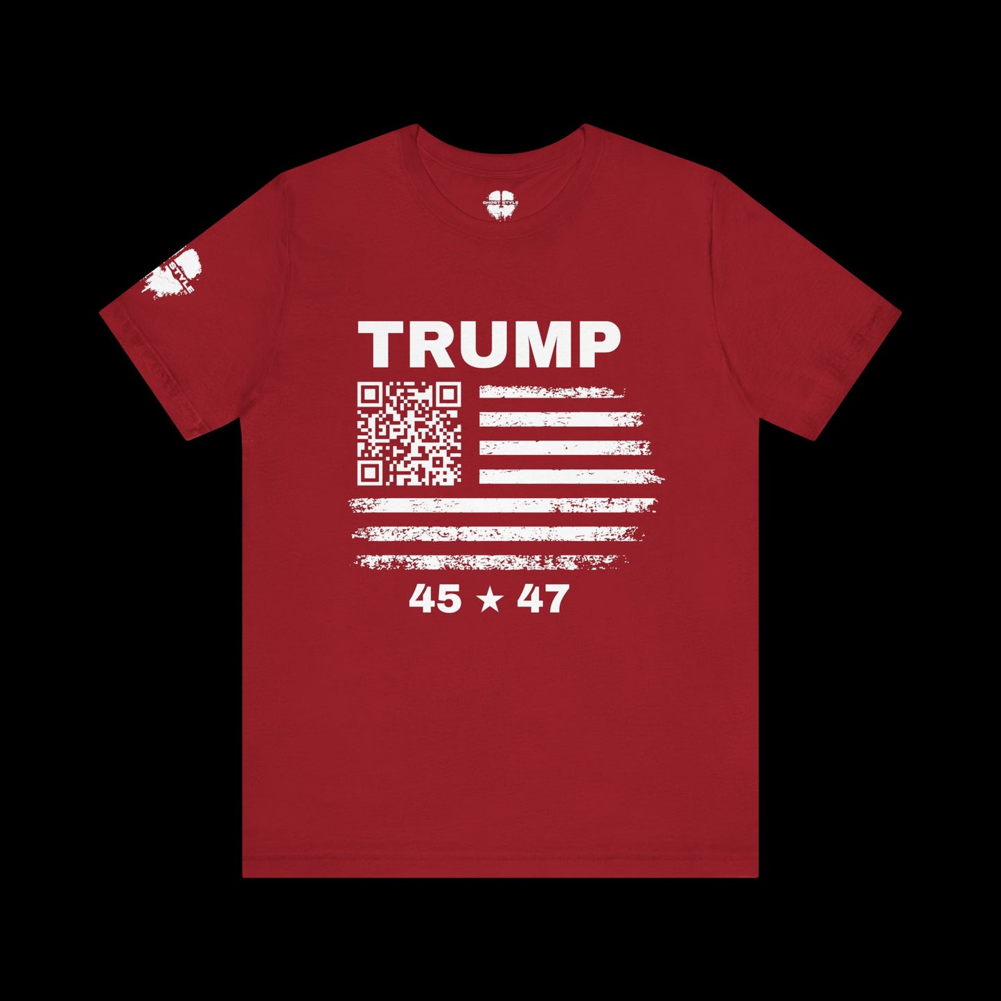 Trump 45|47 QR Code Tee