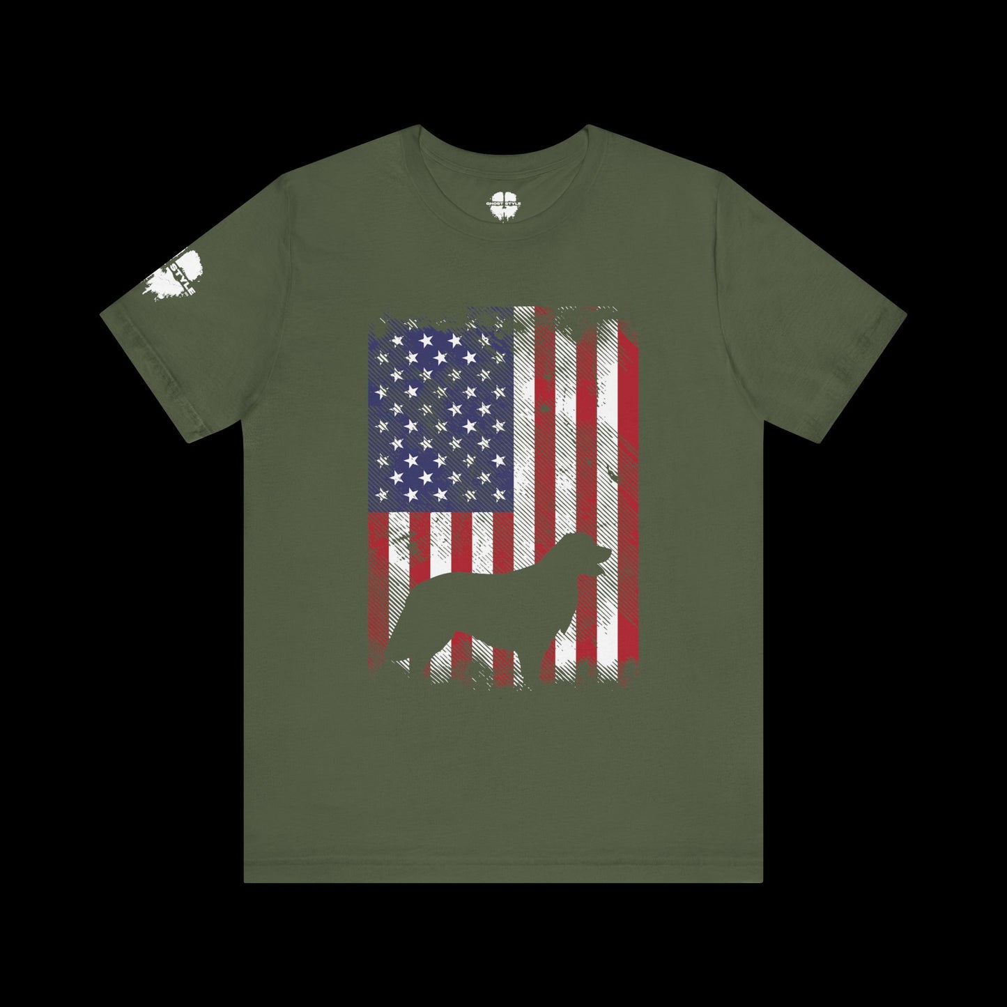 Patriotic Dog Tee