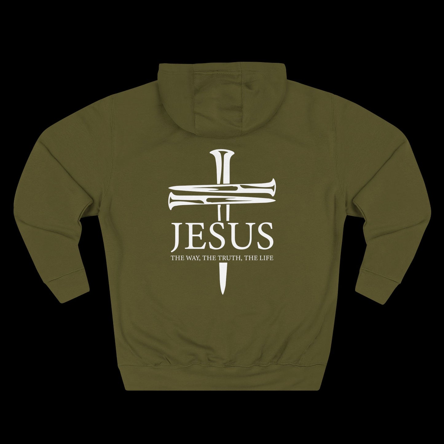 JESUS – The Way The Truth The Life Hoodie