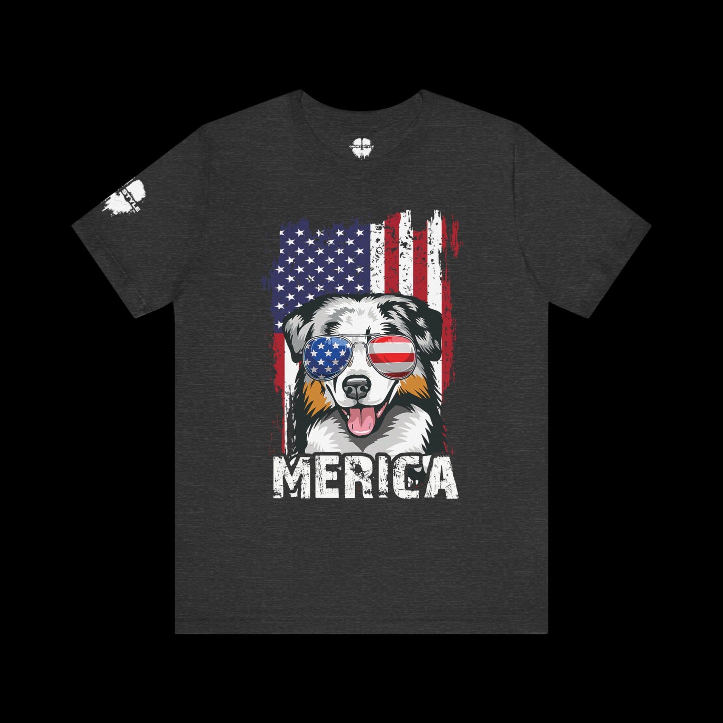 Merica Australian Shepherd Tee