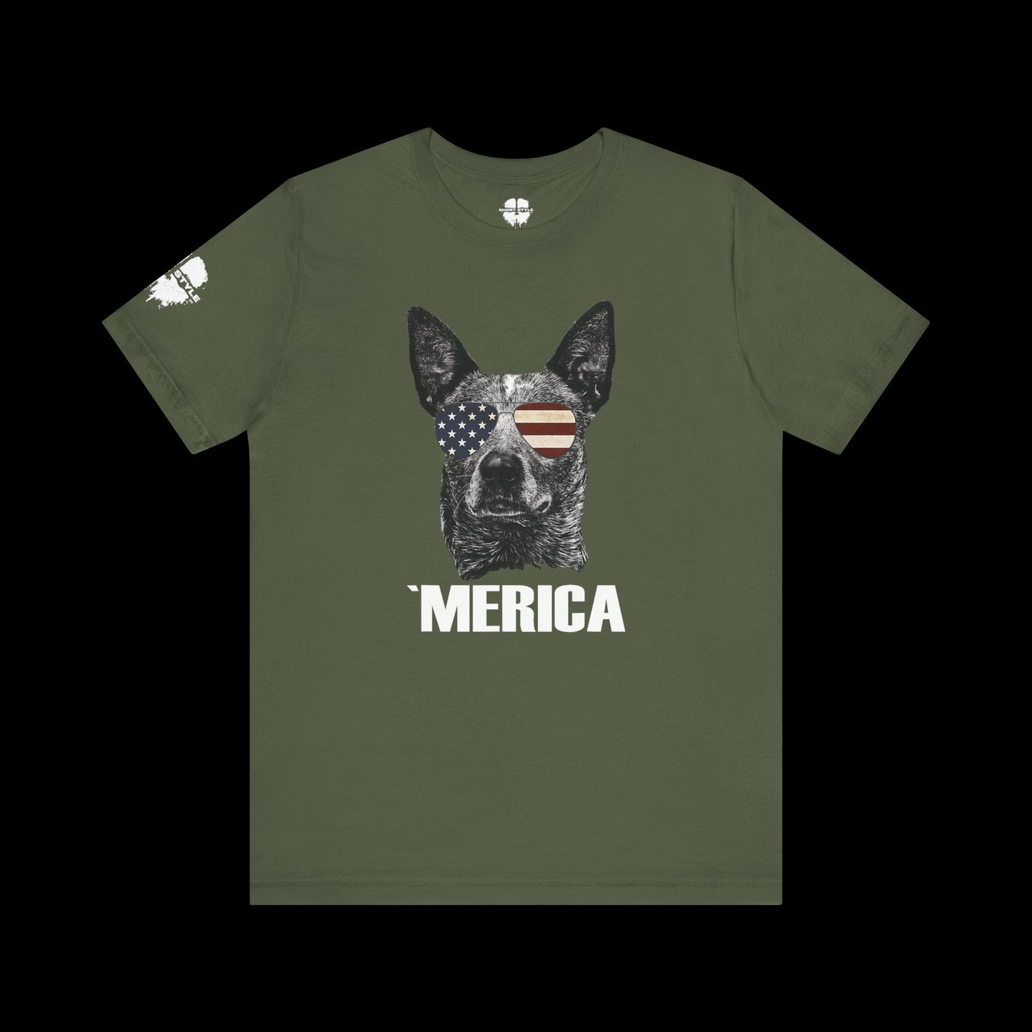 Merica Blue Heeler Tee