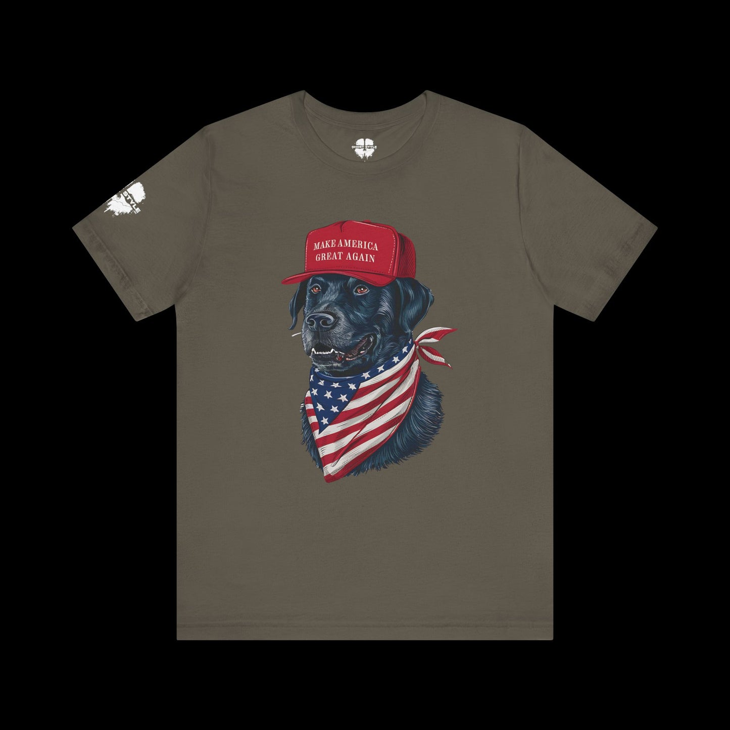 MAGA Black Lab Tee