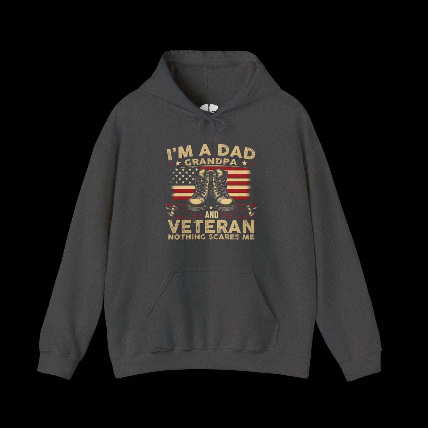 I'm a Dad, Grandpa, and Veteran Hoodie