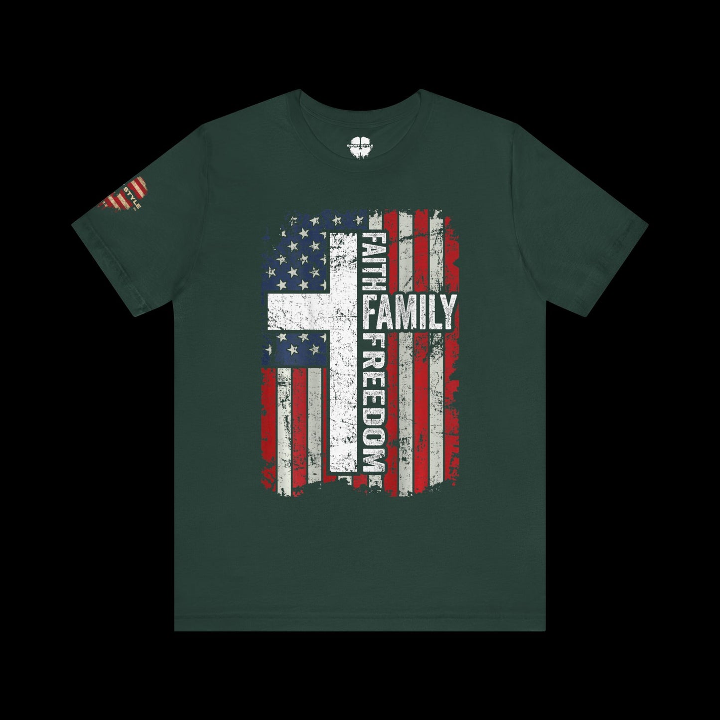 Faith Family Freedom Tee