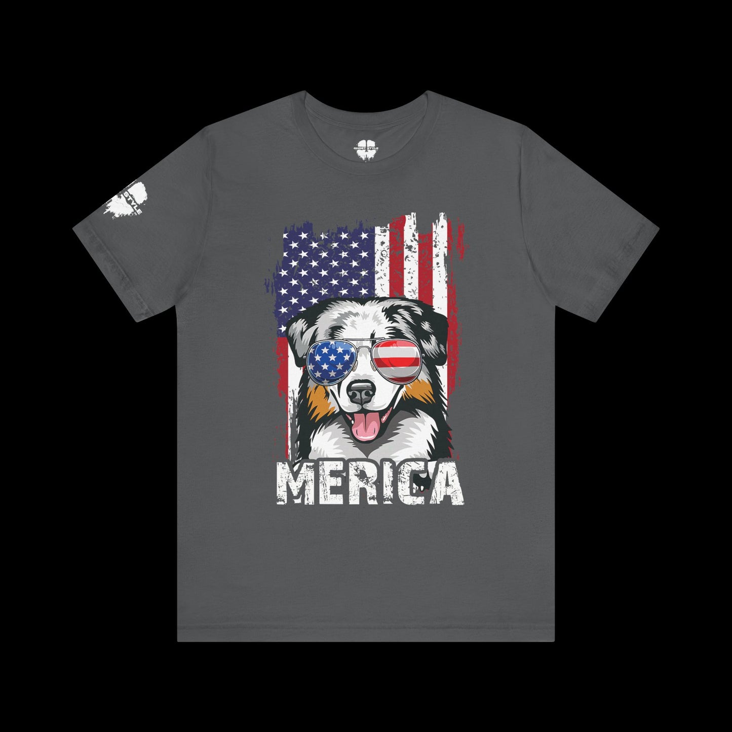 Merica Australian Shepherd Tee
