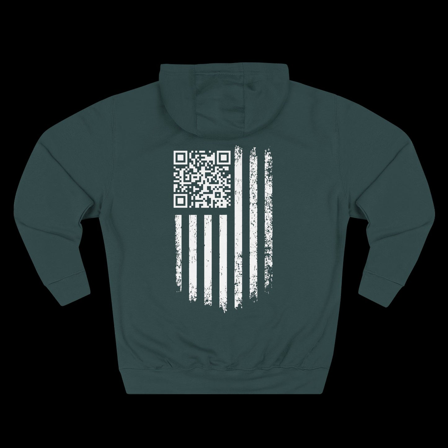 Trump Dancing QR Code Hoodie