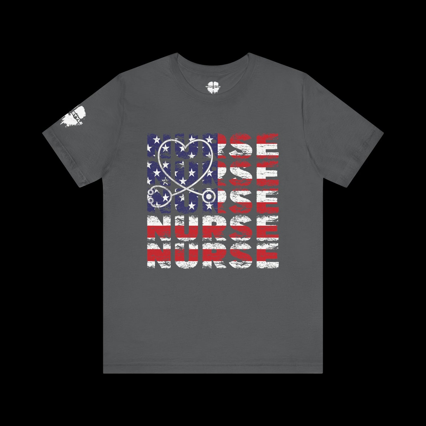 Nurse American Flag