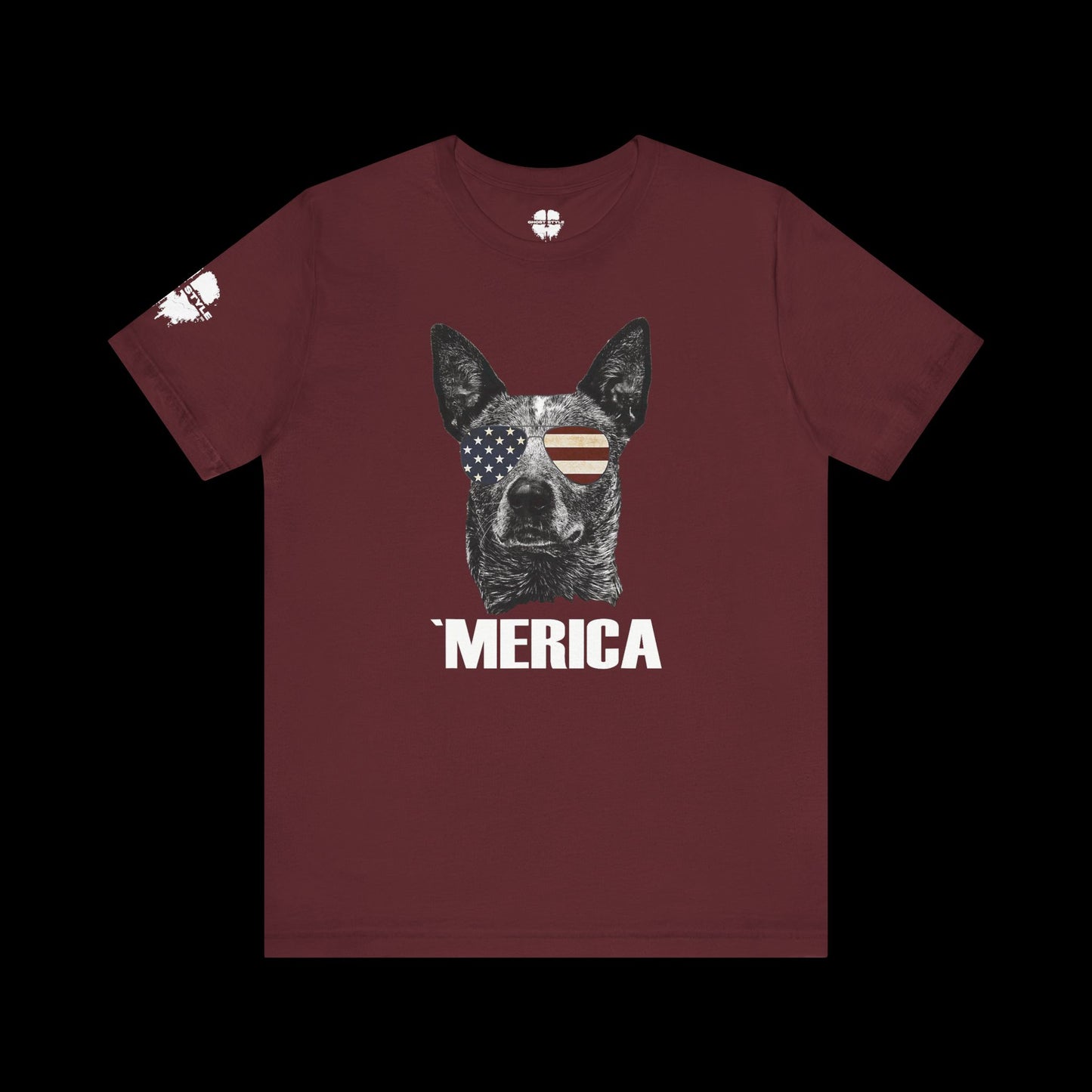Merica Blue Heeler Tee