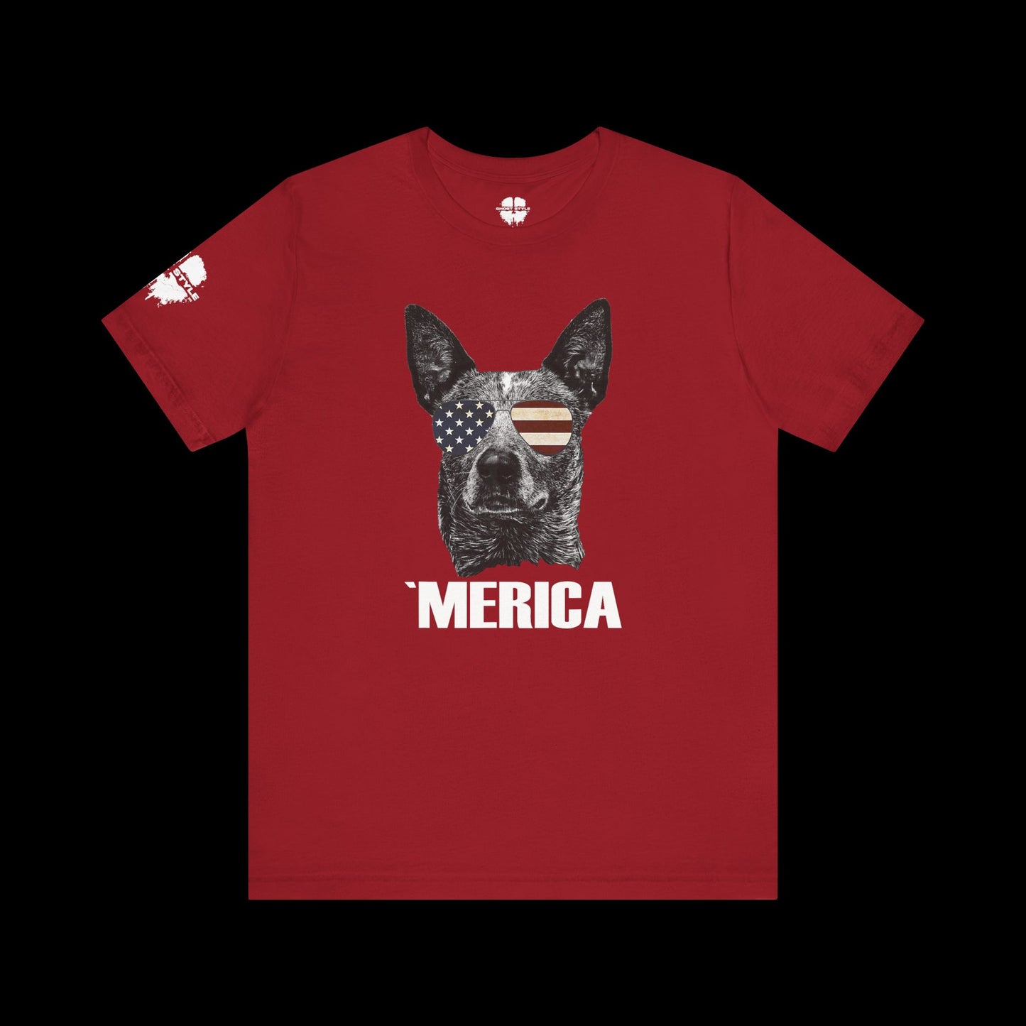 Merica Blue Heeler Tee