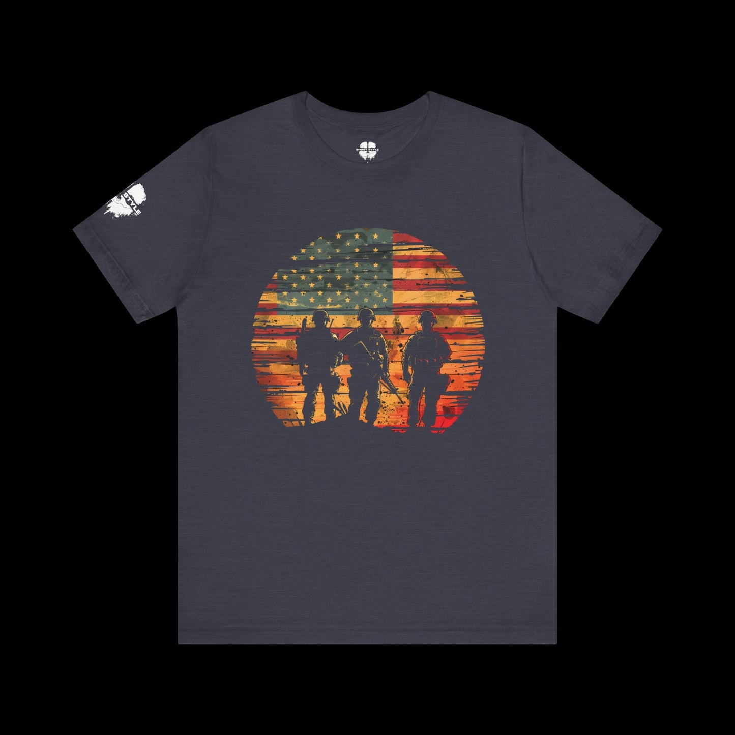 Patriotic Military Tribute Tee