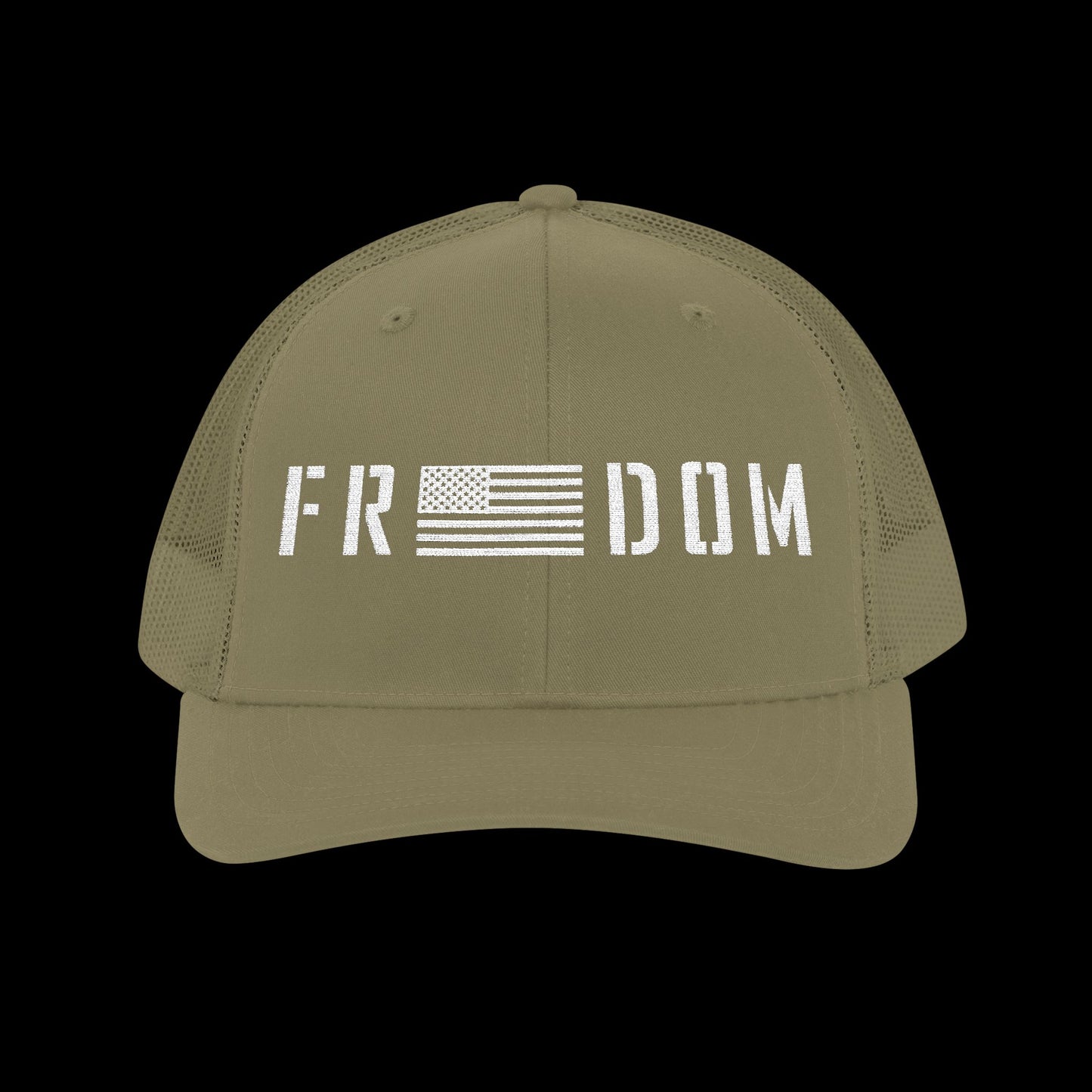 Embroidered "Freedom" Trucker Cap