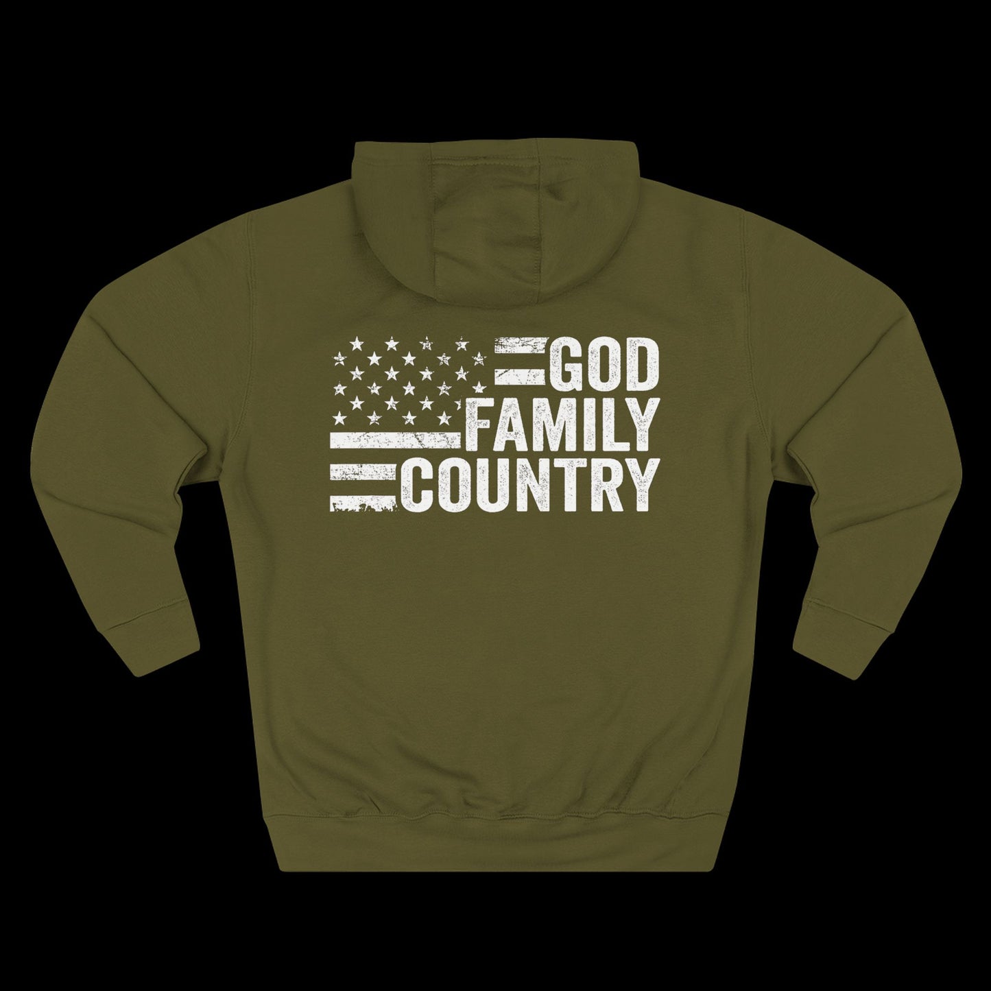God, Family, Country Hoodie