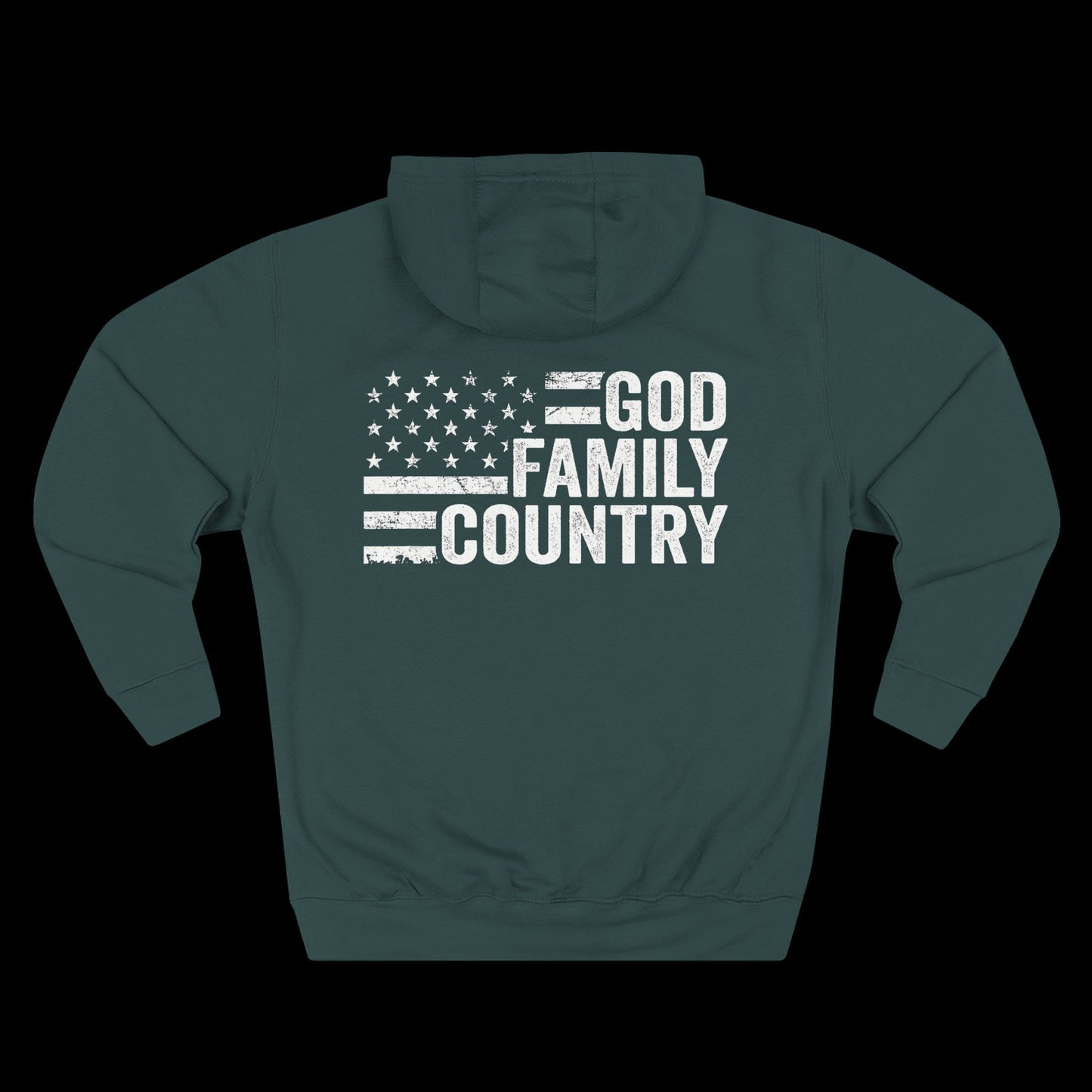God, Family, Country Hoodie