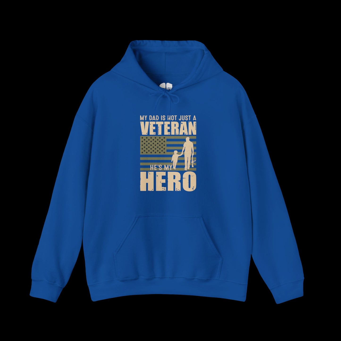 Dad's Hero Veteran Hoodie