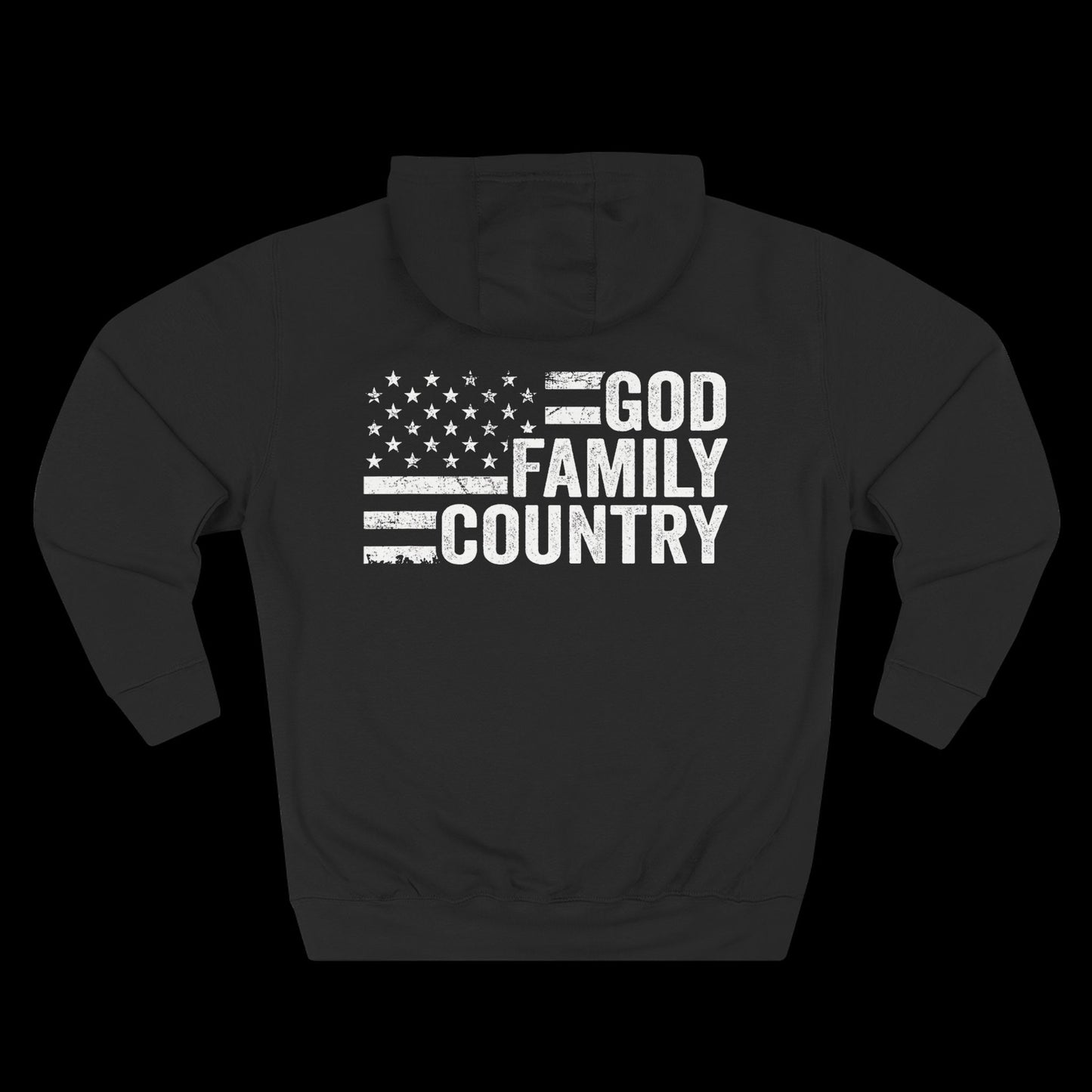 God, Family, Country Hoodie