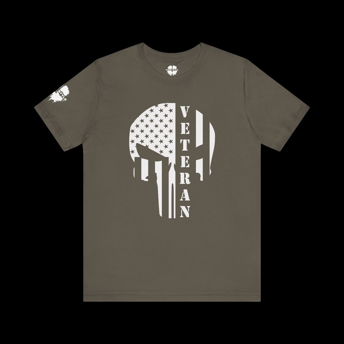 Veteran Skull Tee