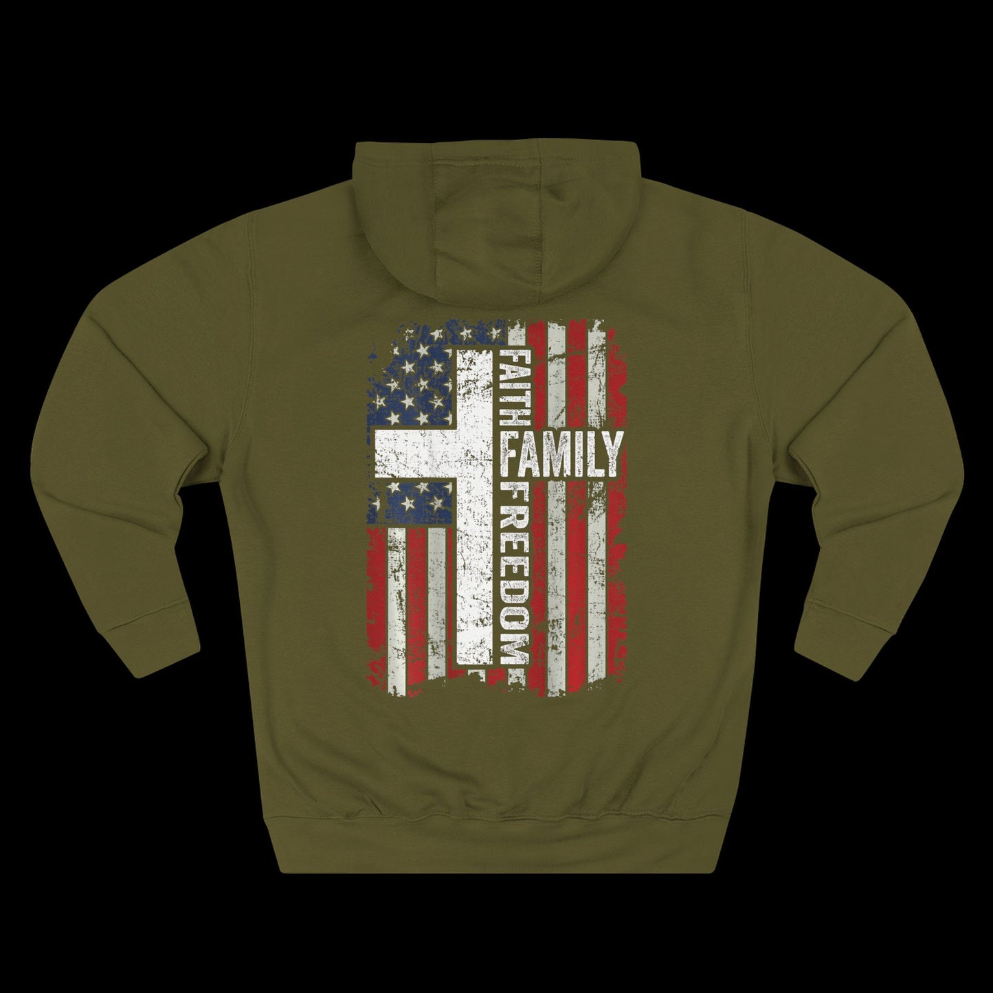 Faith, Family, Freedom Hoodie