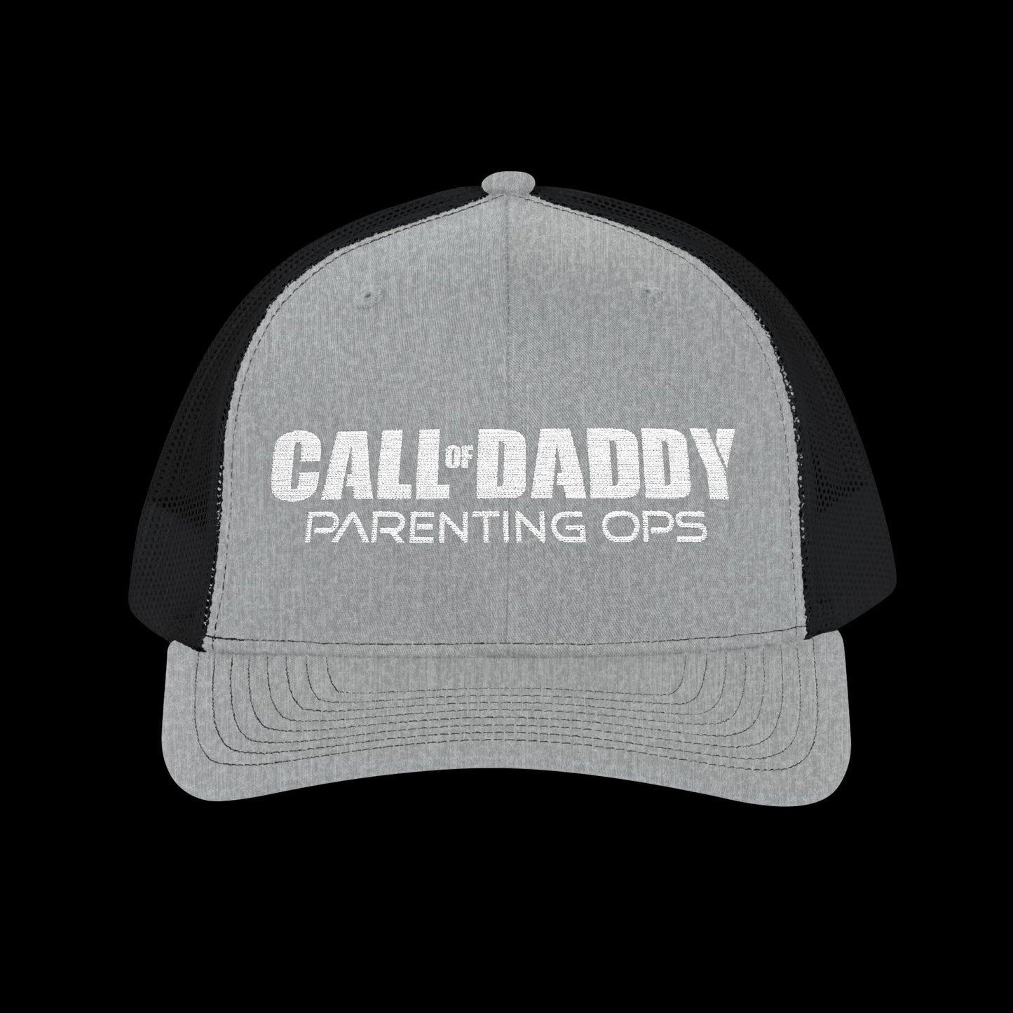 Embroidered "CALL of Daddy – Parenting Ops" Trucker Cap