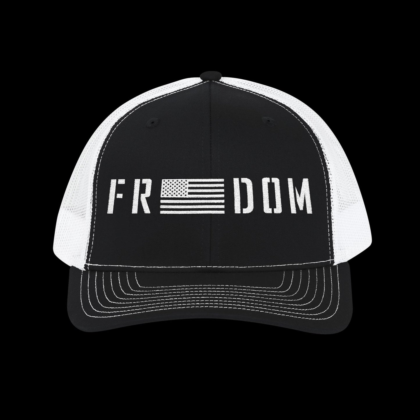 Embroidered "Freedom" Trucker Cap