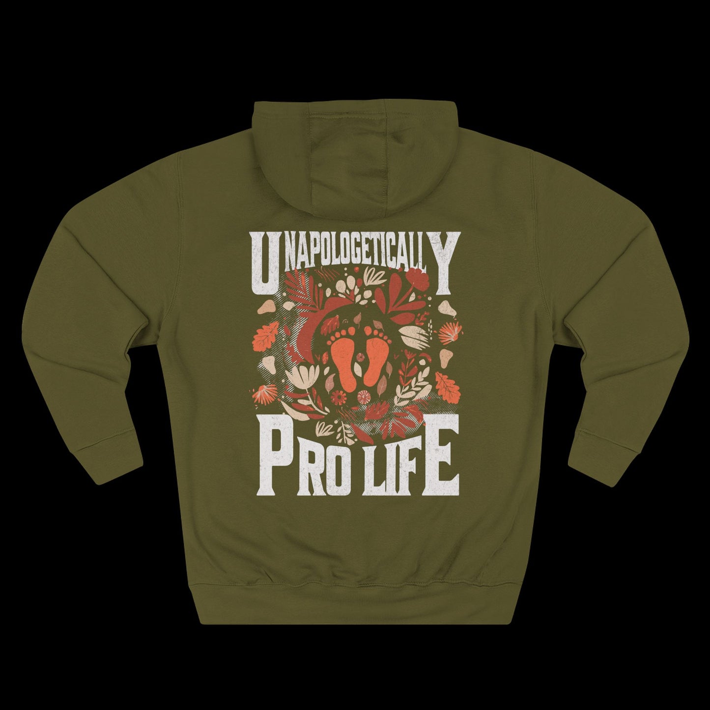 Unapologetically Pro-Life Fleece Hoodie