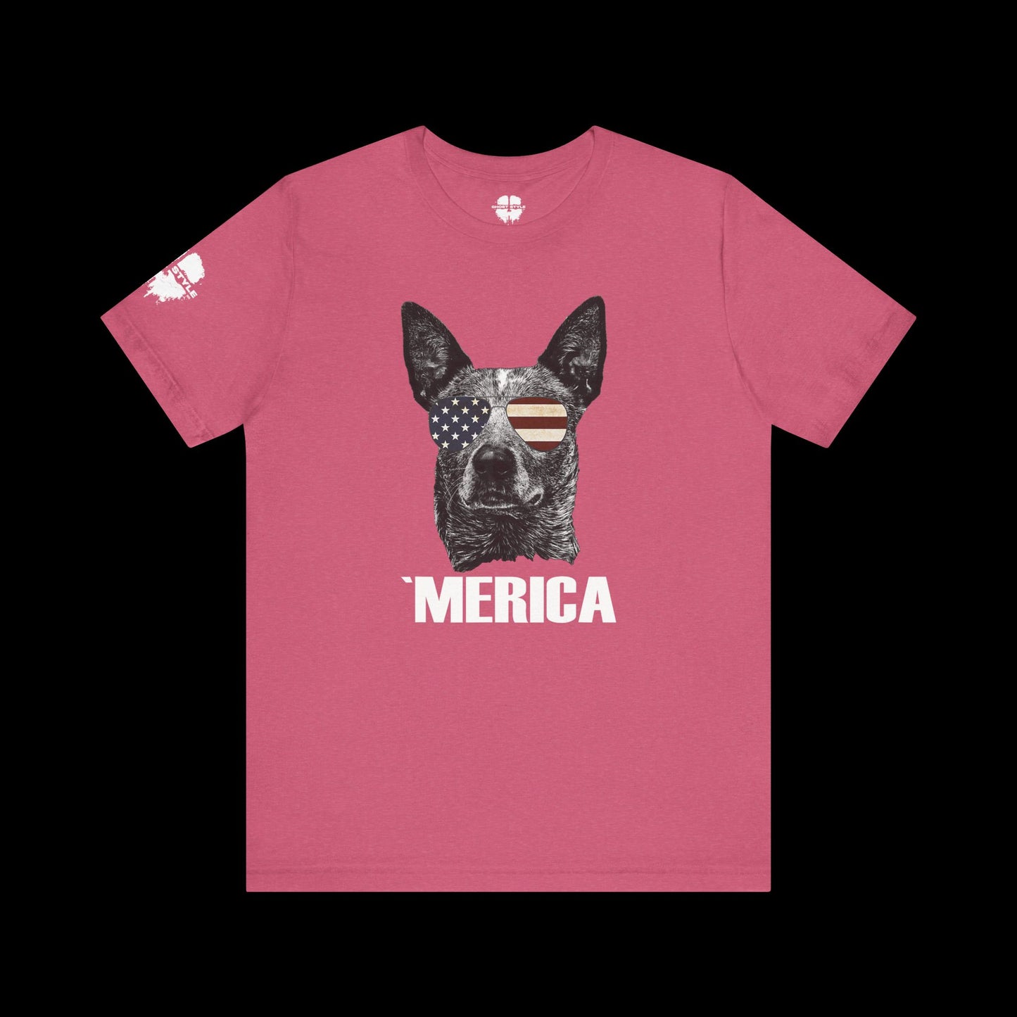 Merica Blue Heeler Tee