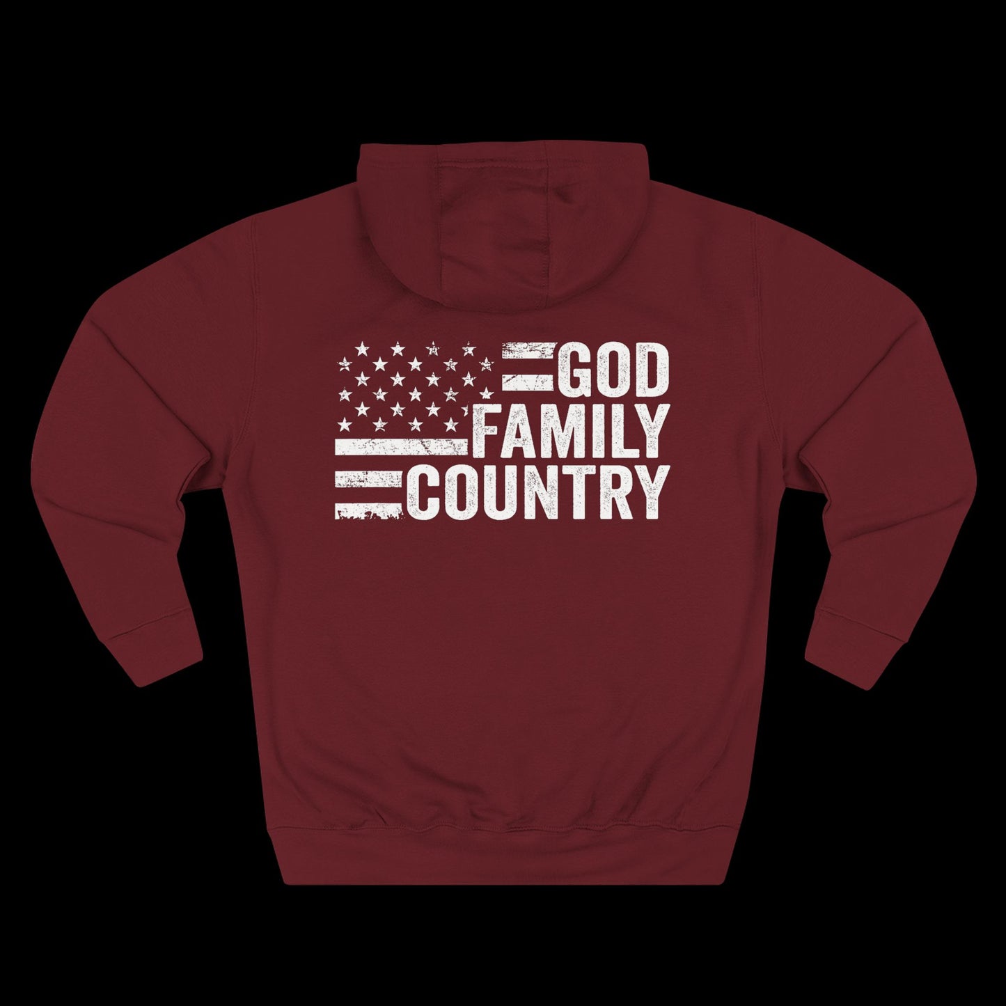 God, Family, Country Hoodie