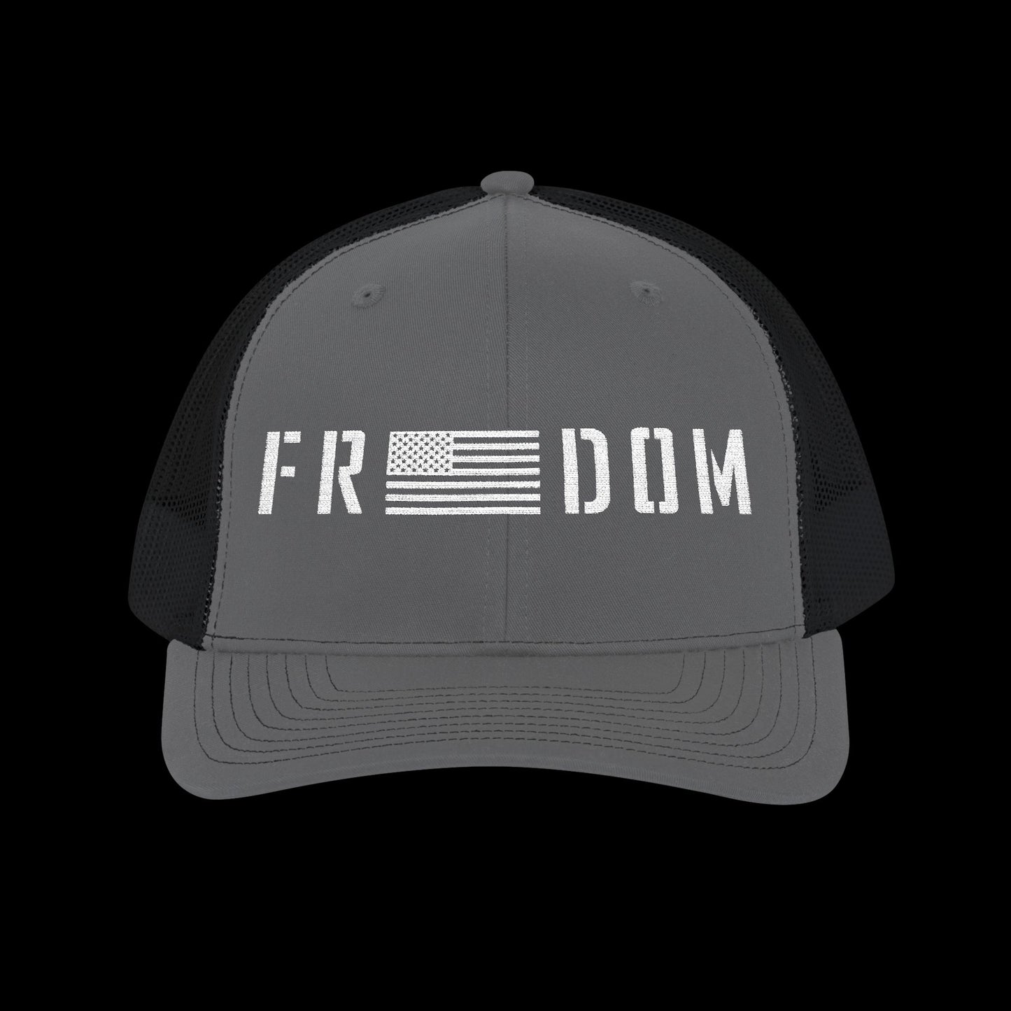 Embroidered "Freedom" Trucker Cap