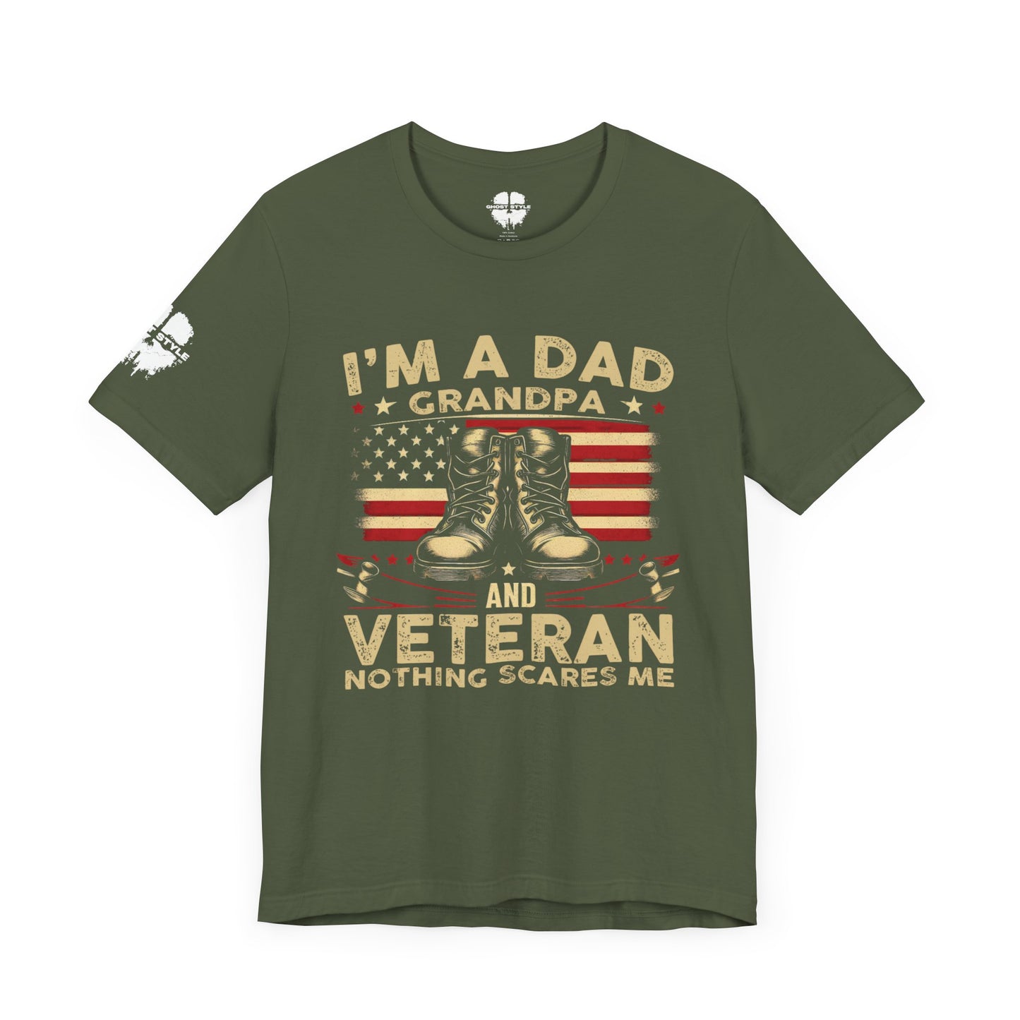 I'm a Dad, Grandpa, and Veteran - Unisex Tee