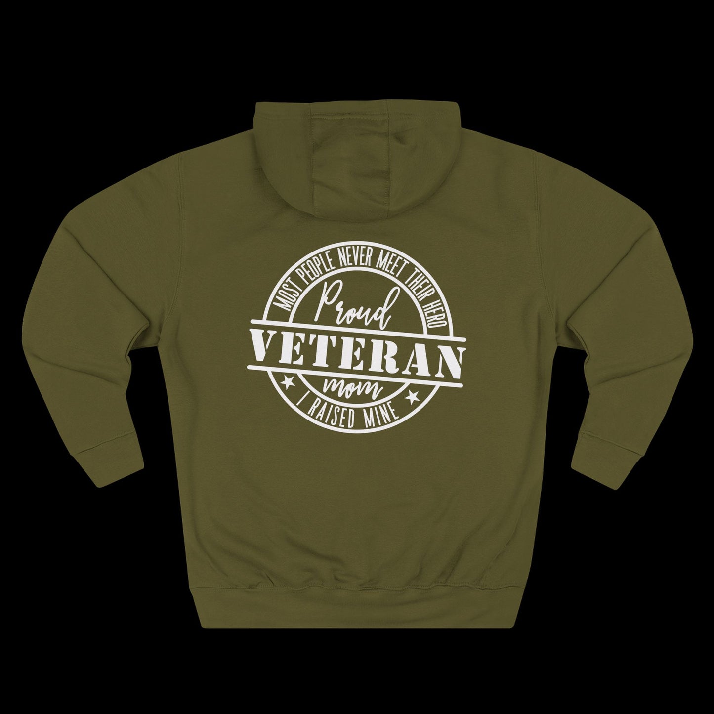 Proud Veteran Mom Hoodie