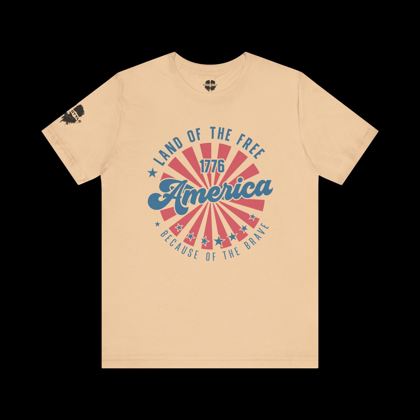 Land of the Free Because of the Brave Tee