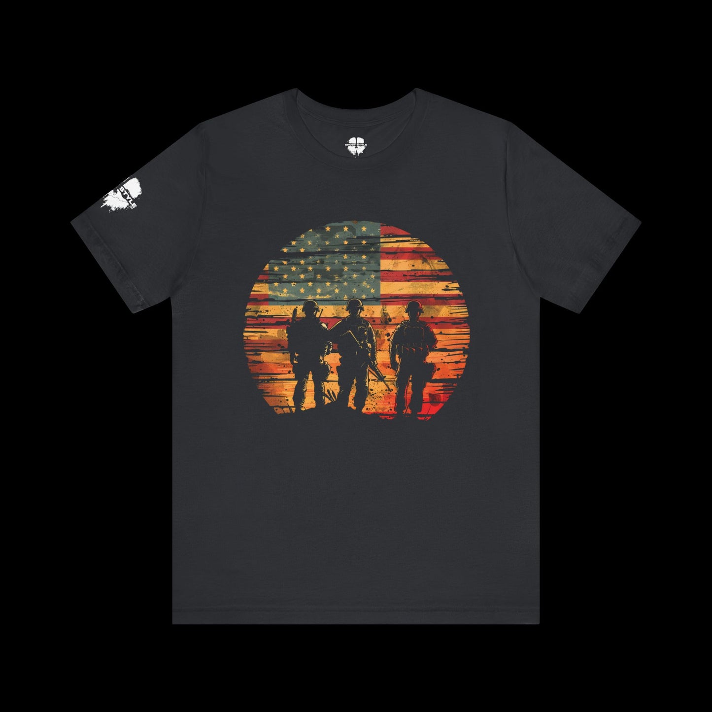 Patriotic Military Tribute Tee