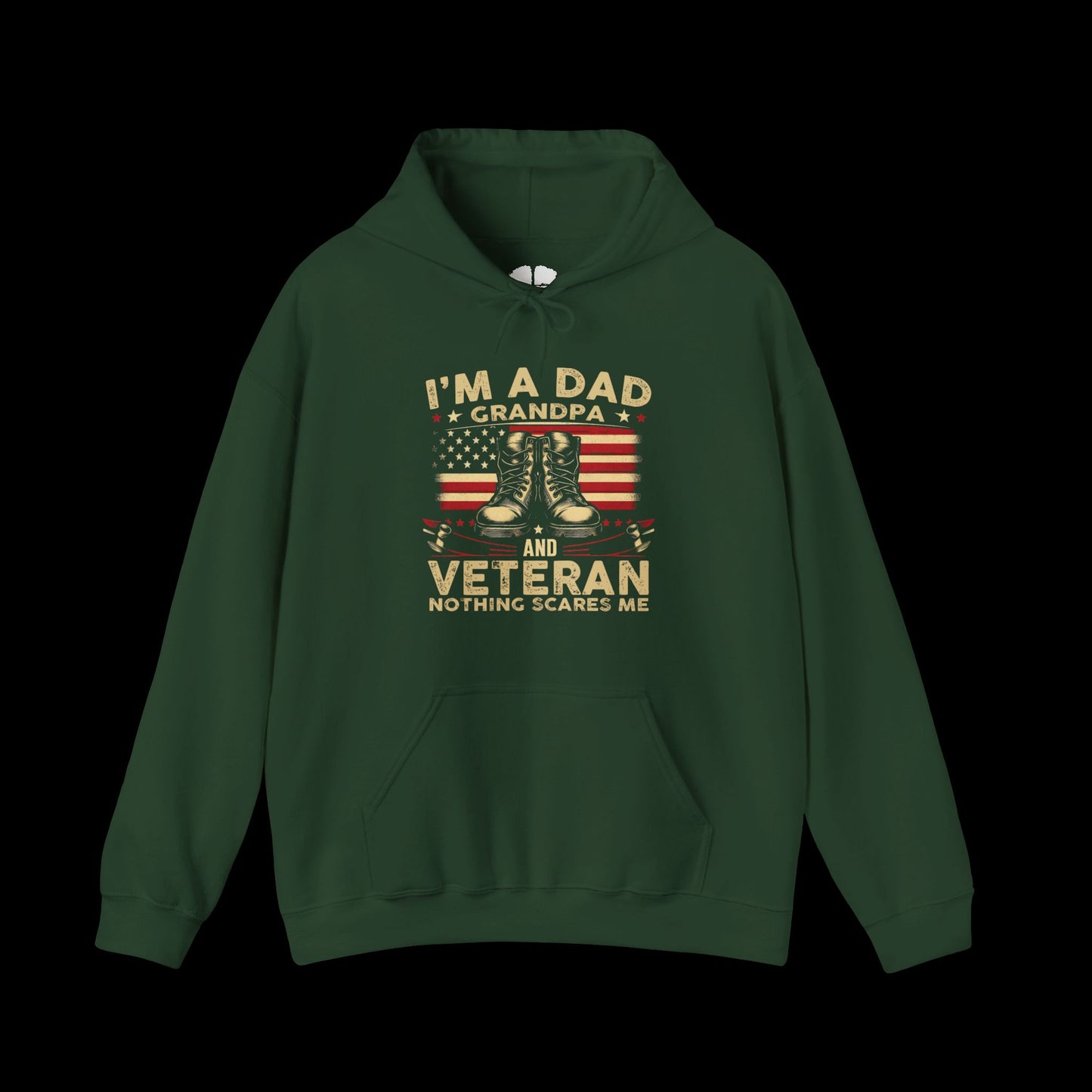 I'm a Dad, Grandpa, and Veteran Hoodie