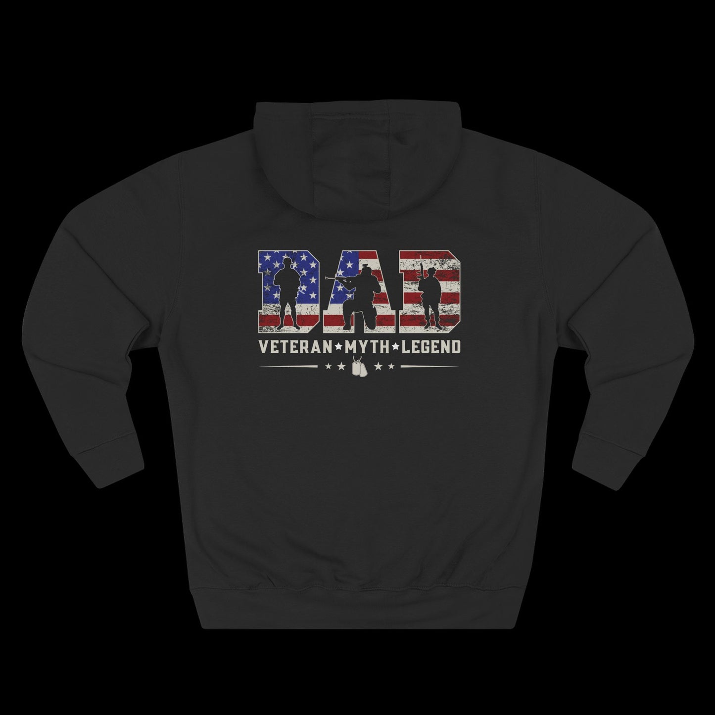 Dad – Veteran, Myth, Legend Hoodie