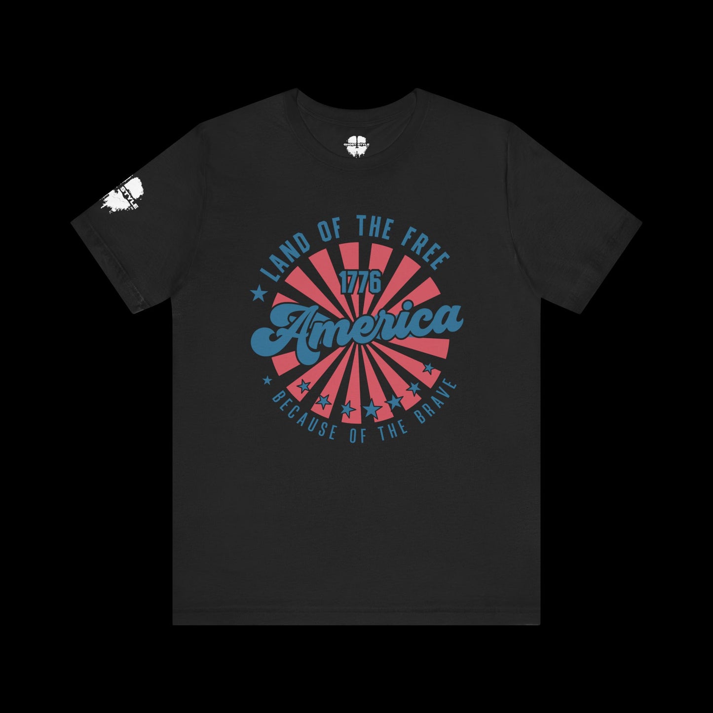 Land of the Free Because of the Brave Tee