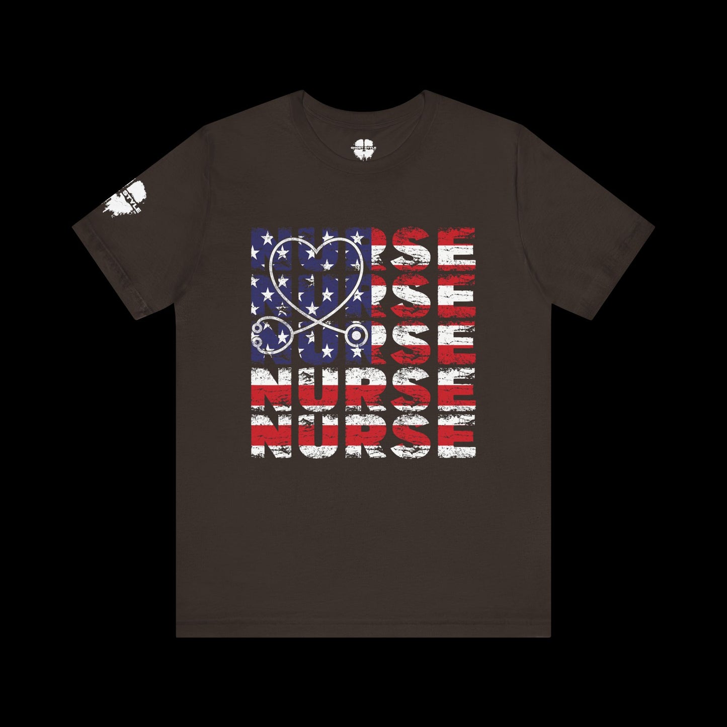 Nurse American Flag