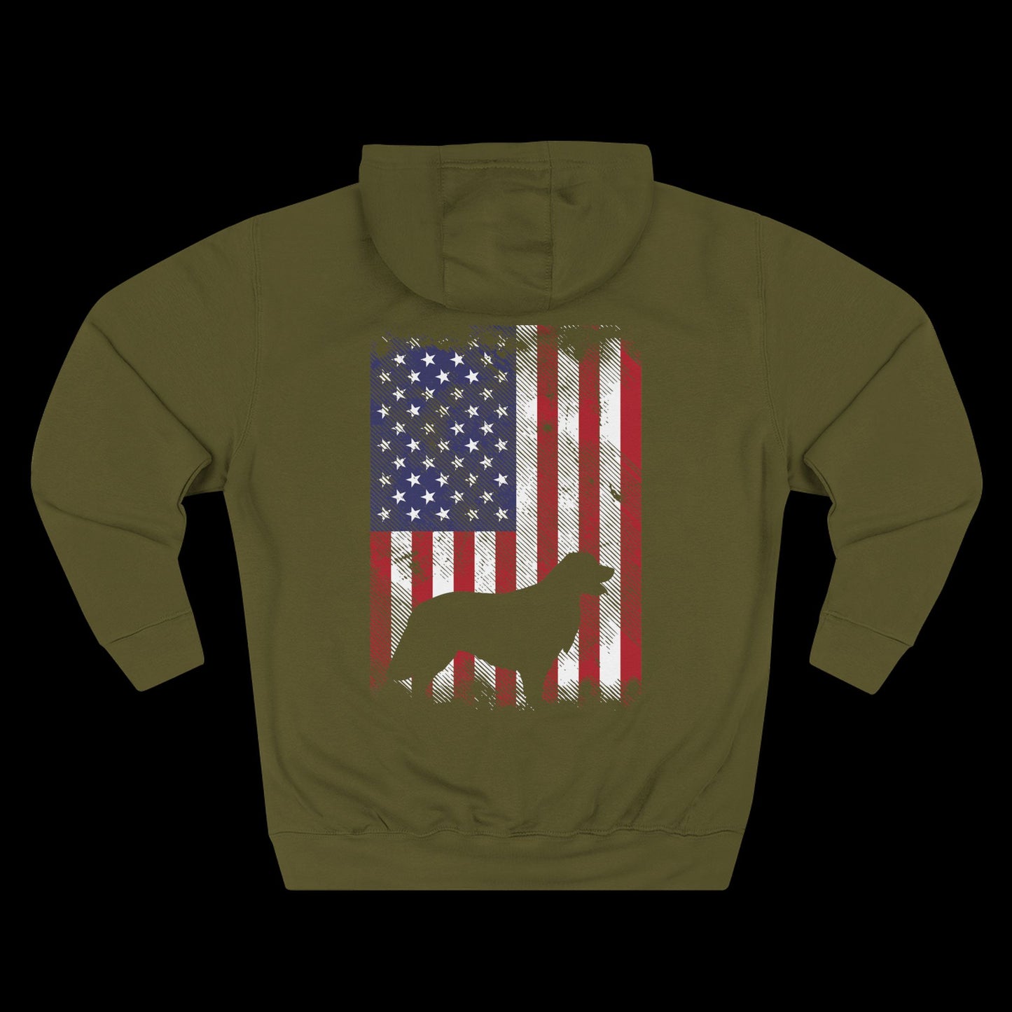 Patriotic Dog Hoodie