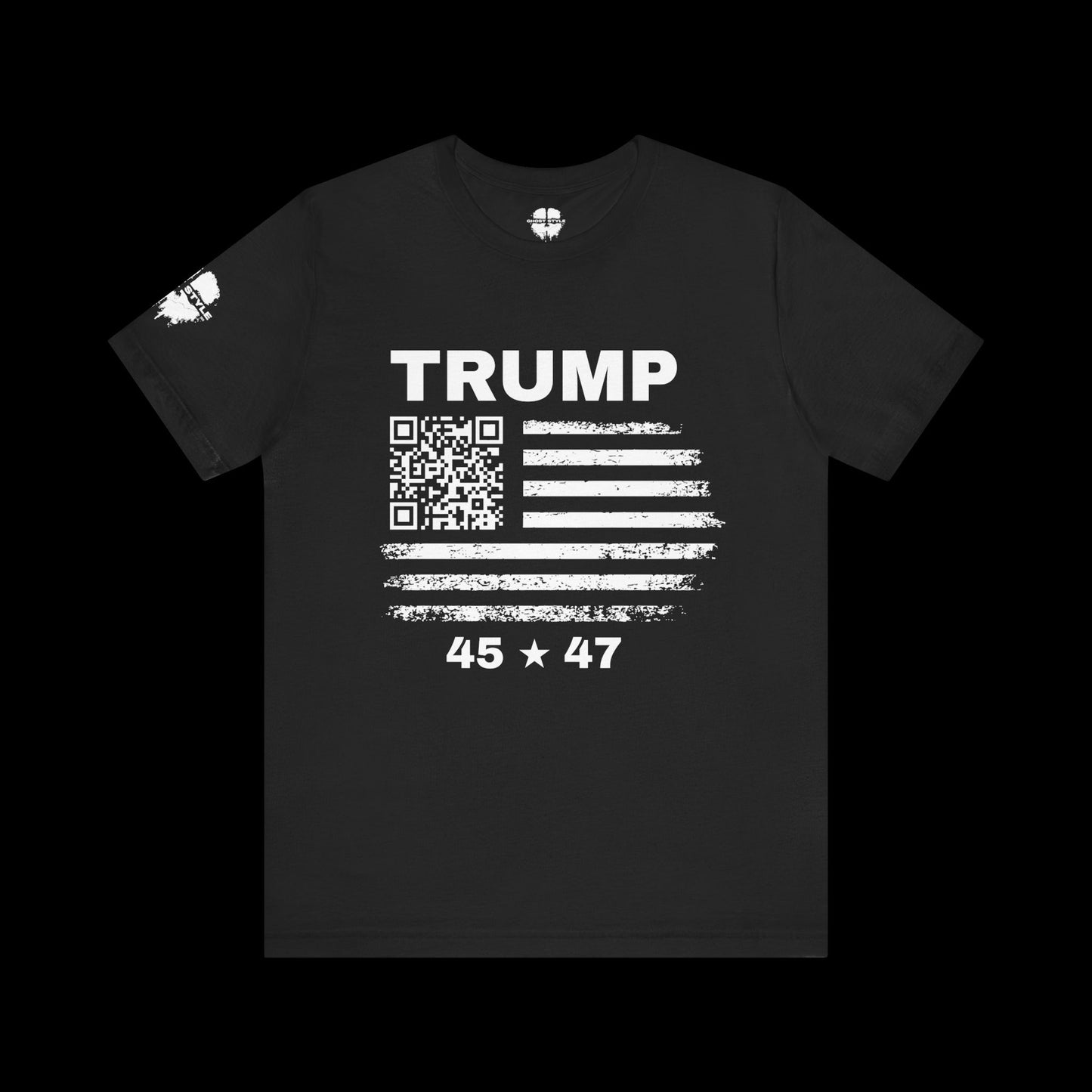 Trump 45|47 QR Code Tee