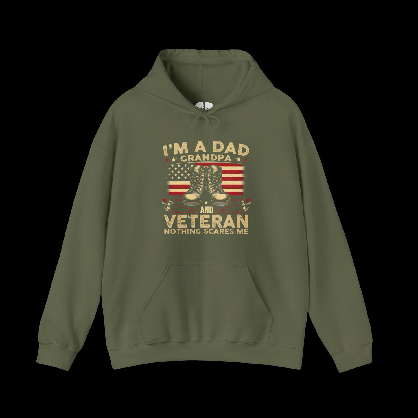 I'm a Dad, Grandpa, and Veteran Hoodie