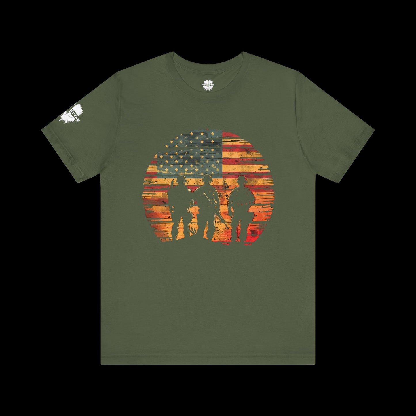 Patriotic Military Tribute Tee