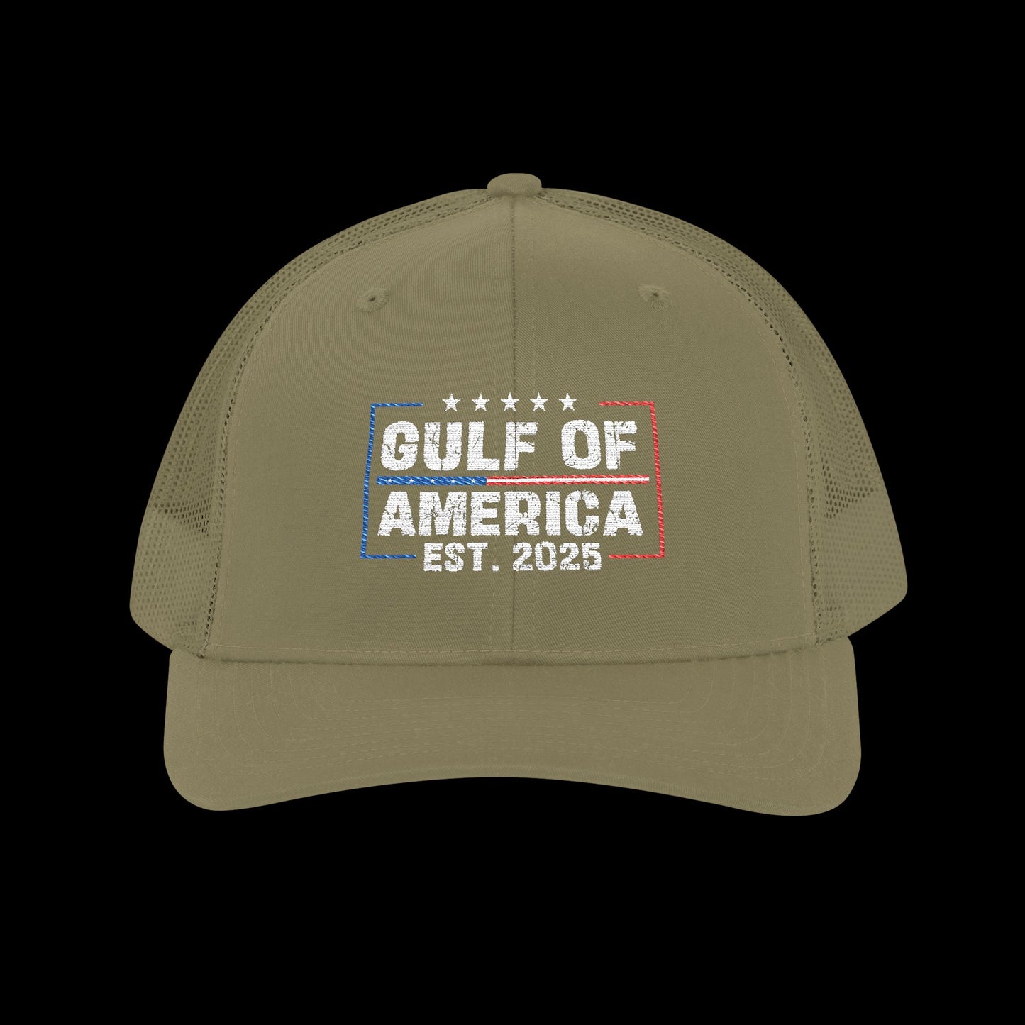 Embroidered "Gulf Of America" Trucker Cap