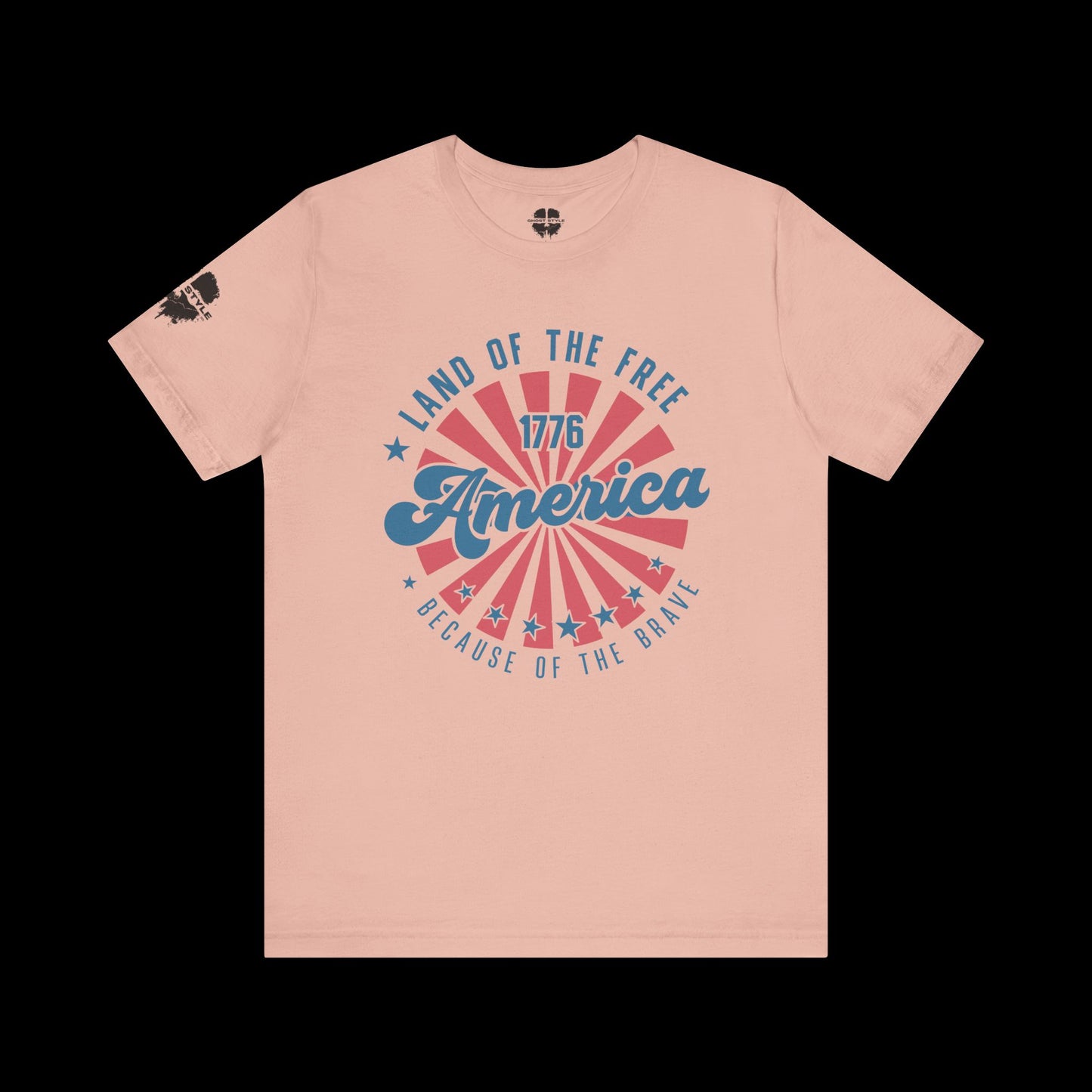 Land of the Free Because of the Brave Tee