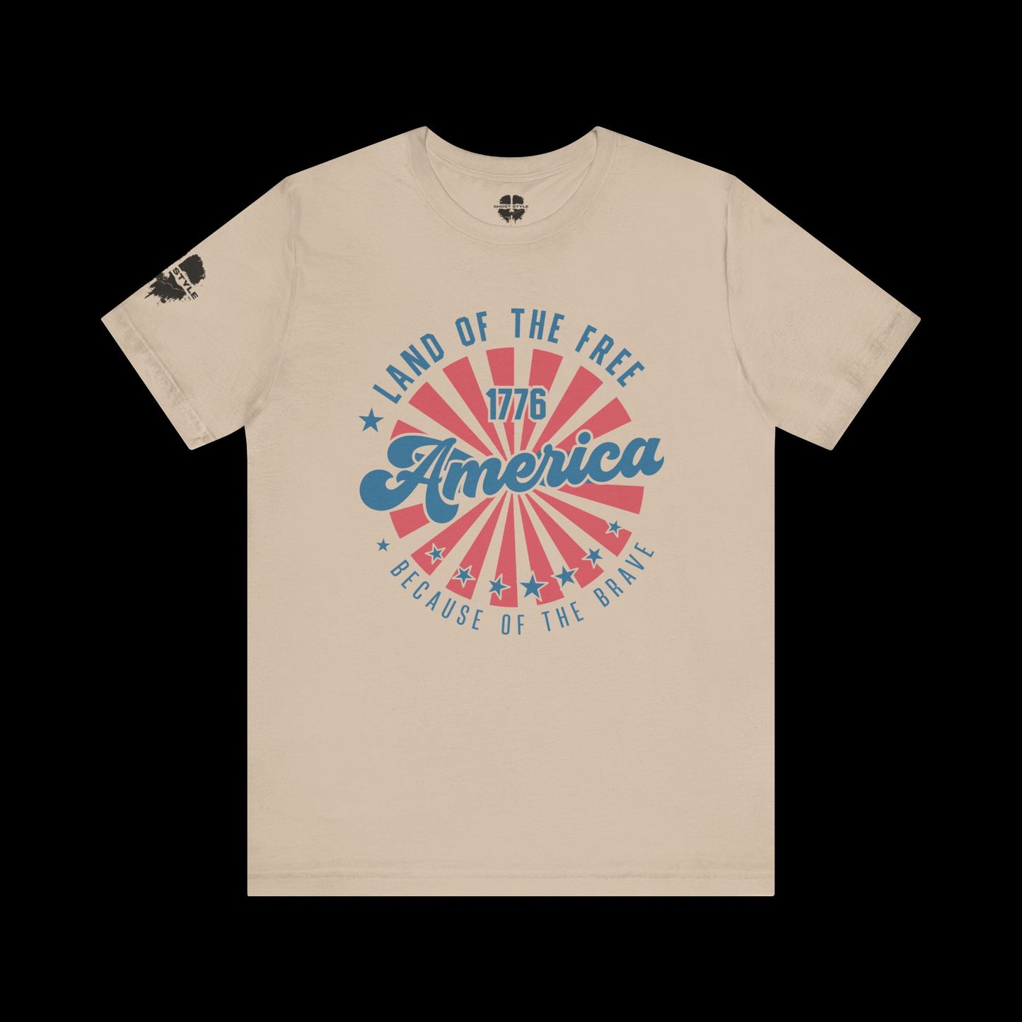 Land of the Free Because of the Brave Tee