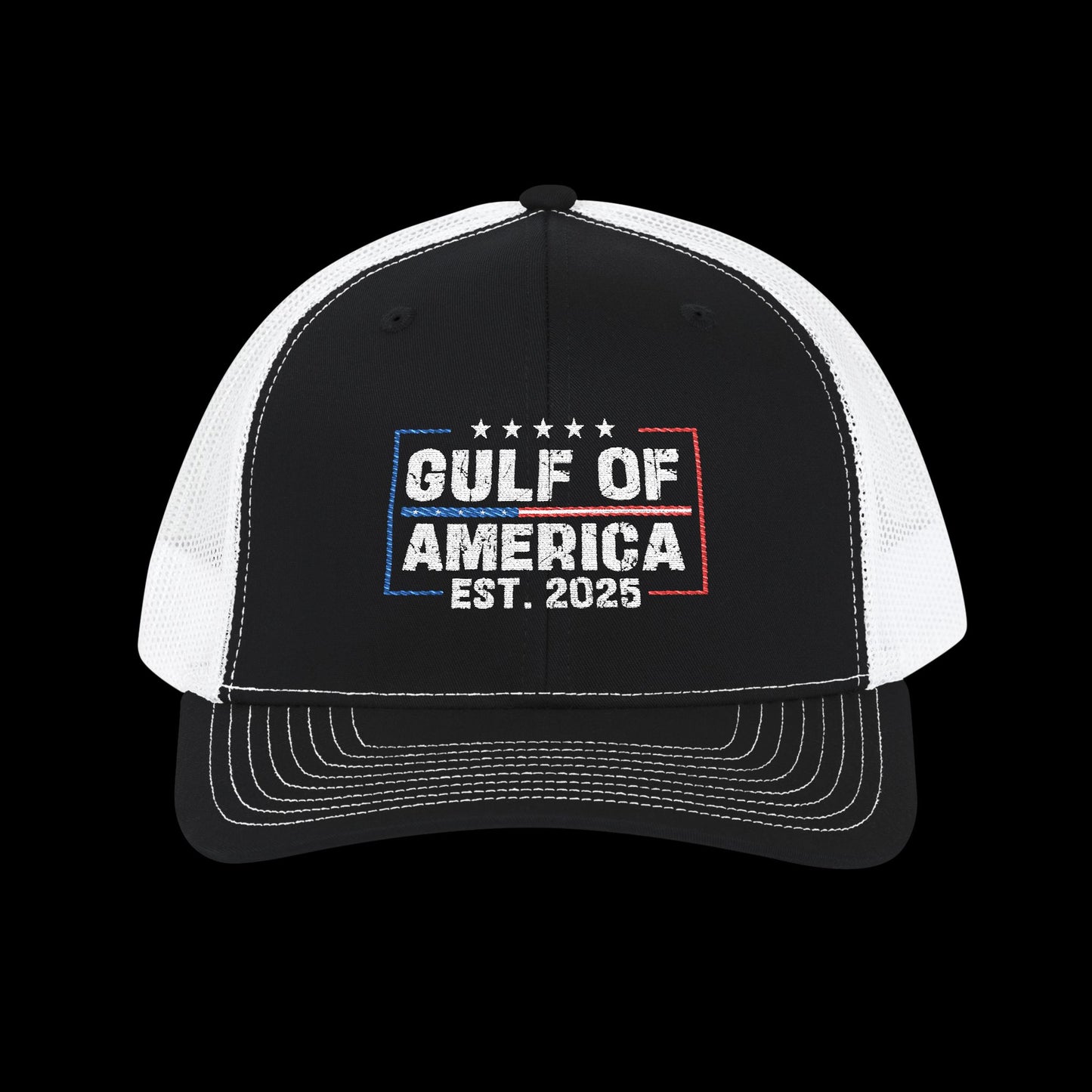 Embroidered "Gulf Of America" Trucker Cap