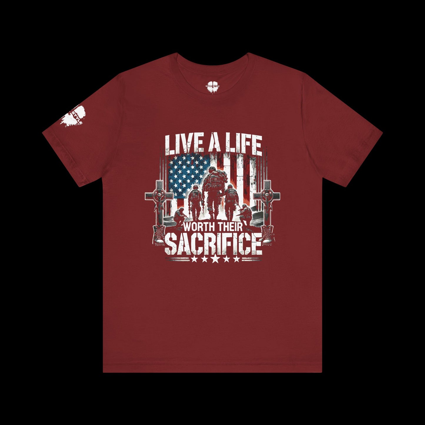 Live a Life Worth Their Sacrifice Tee