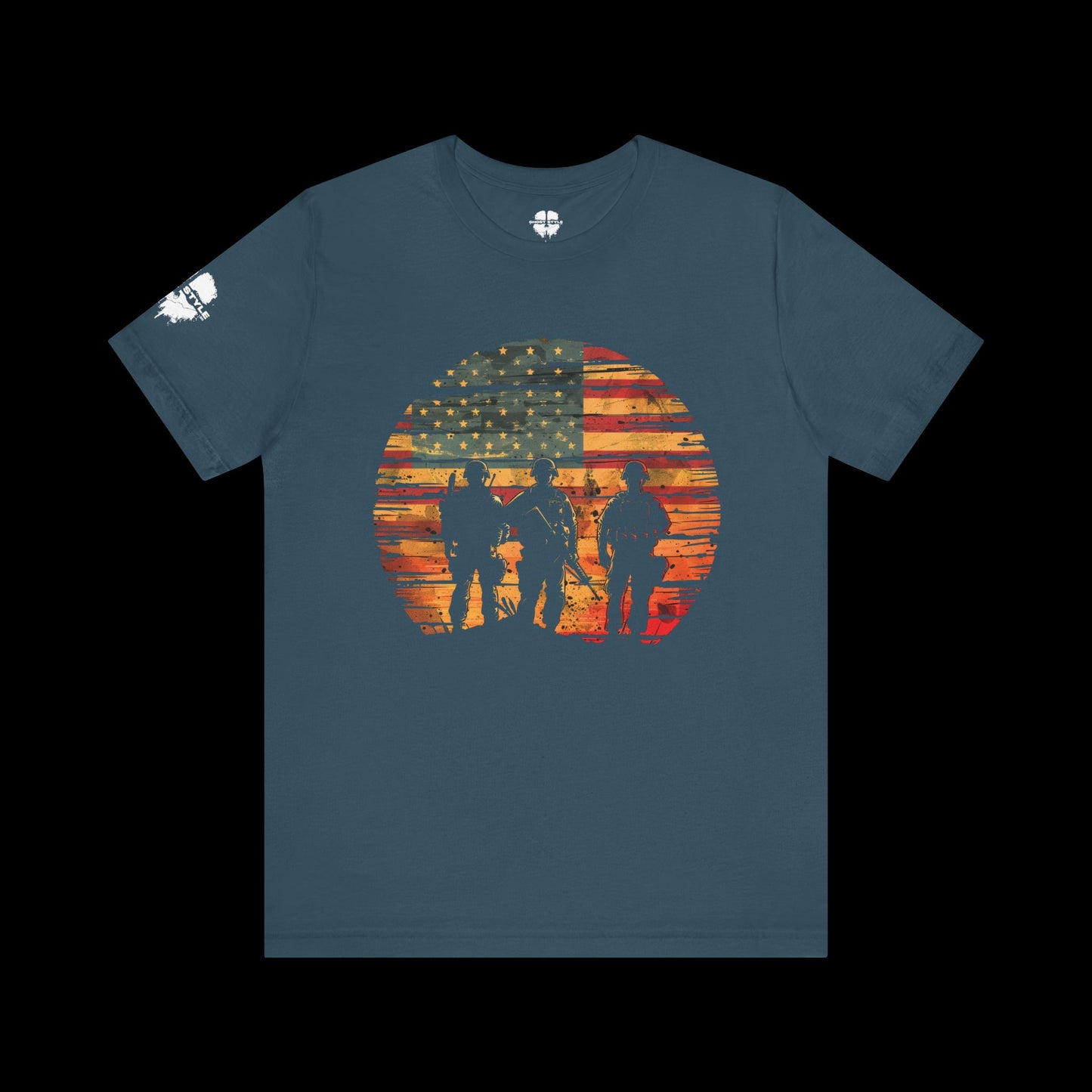Patriotic Military Tribute Tee