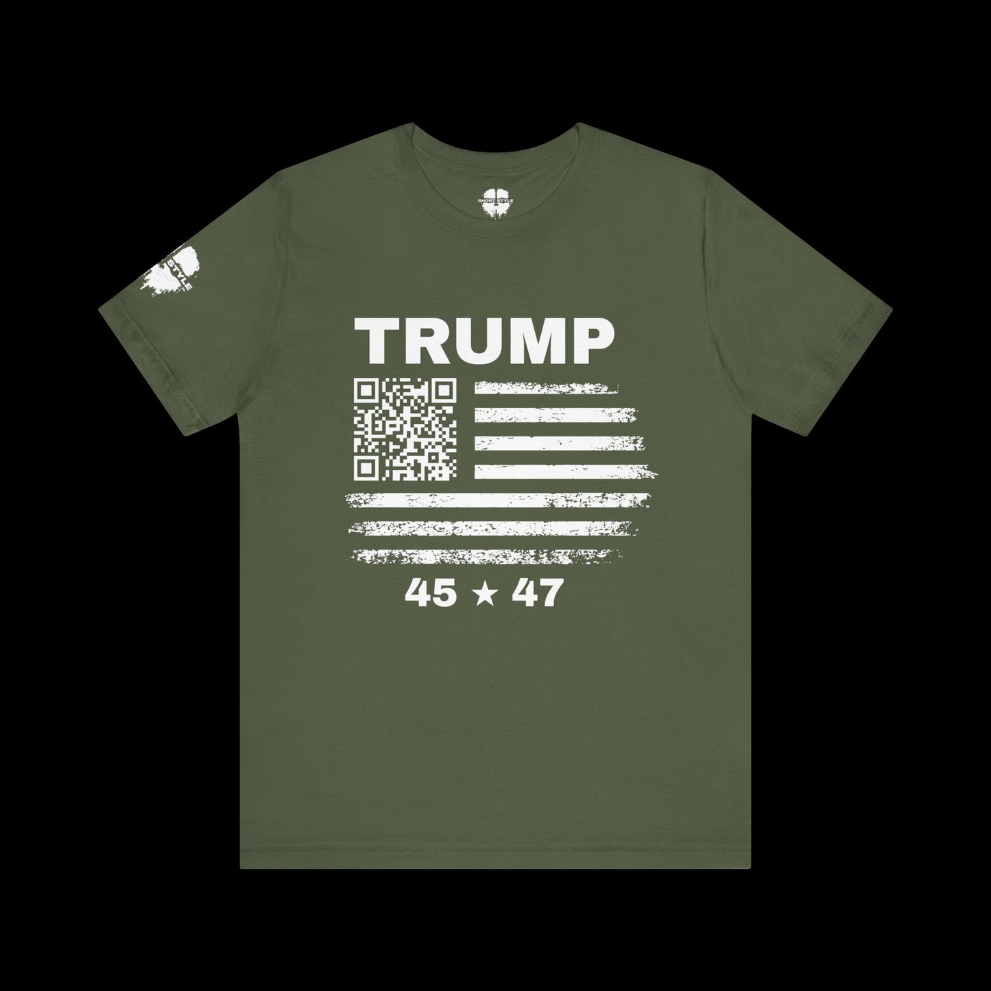 Trump 45|47 QR Code Tee