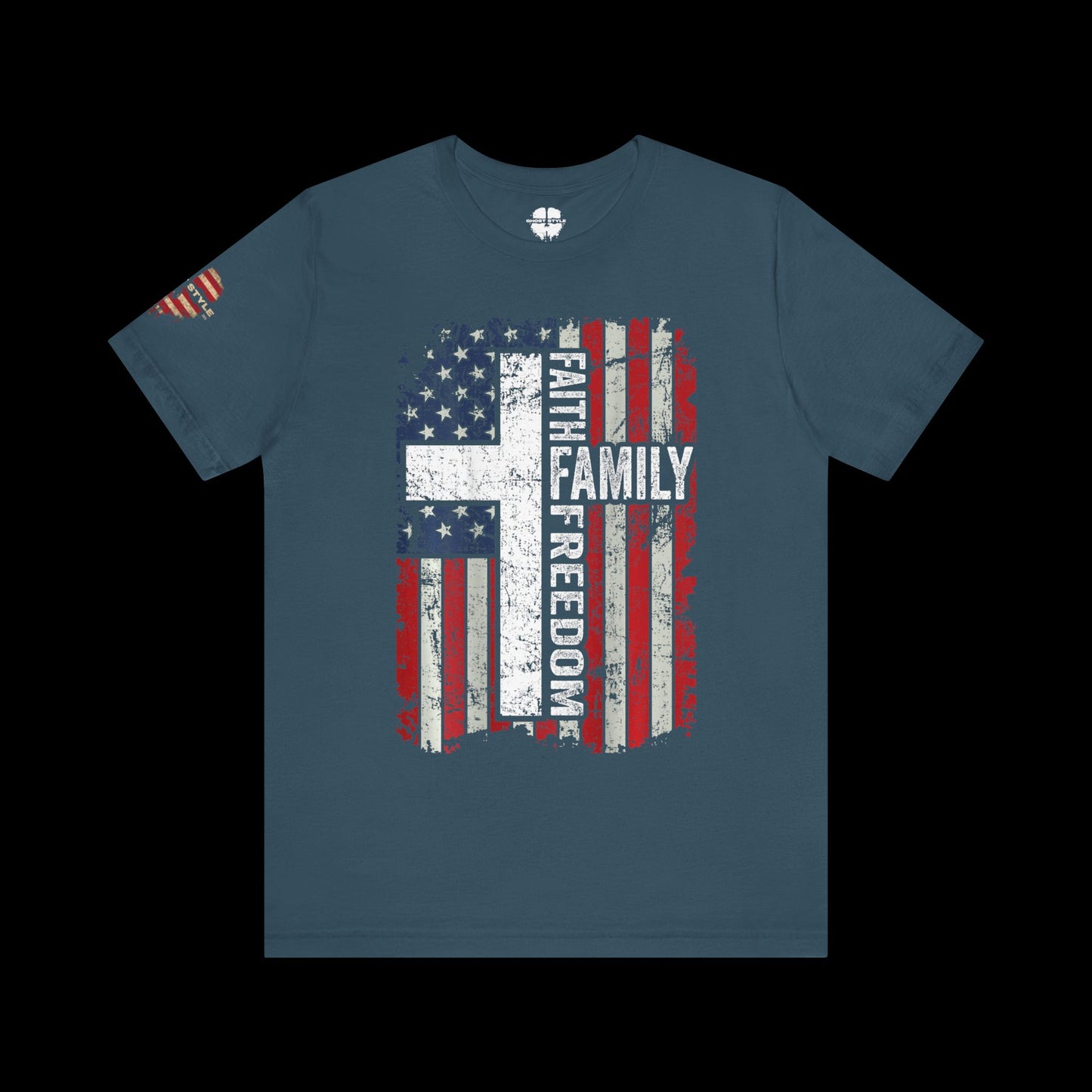 Faith Family Freedom Tee