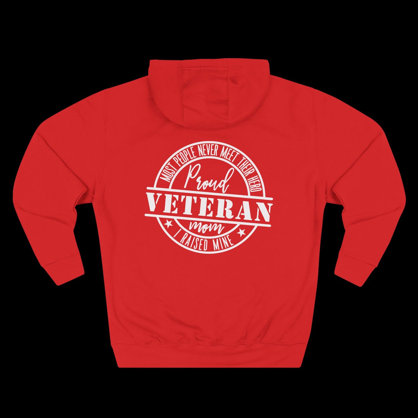 Proud Veteran Mom Hoodie