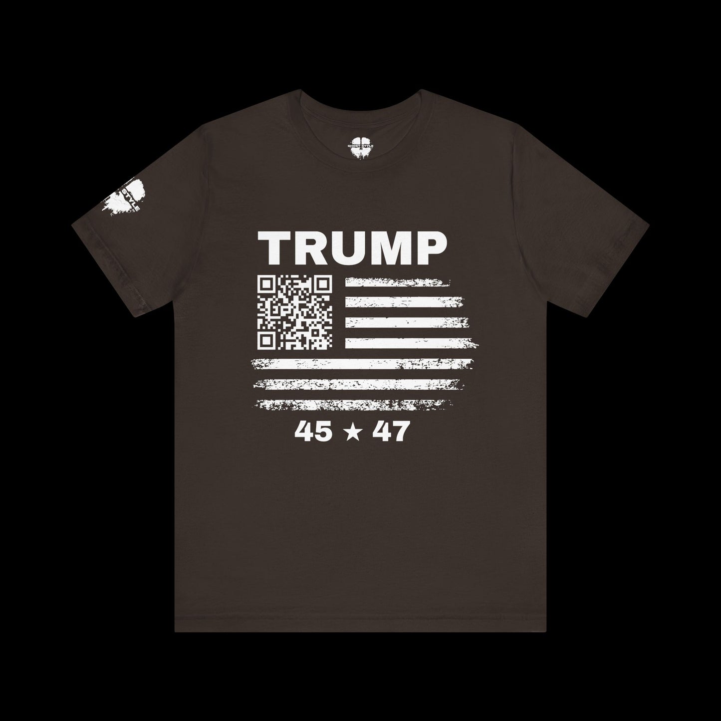 Trump 45|47 QR Code Tee