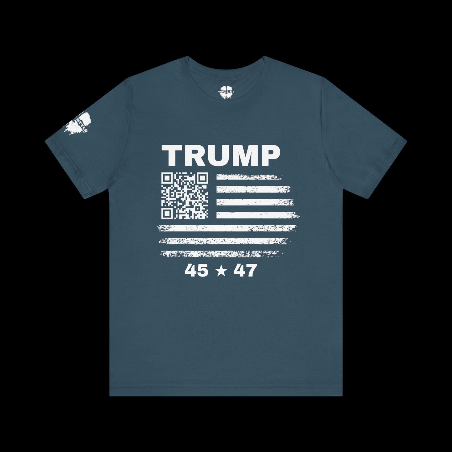 Trump 45|47 QR Code Tee